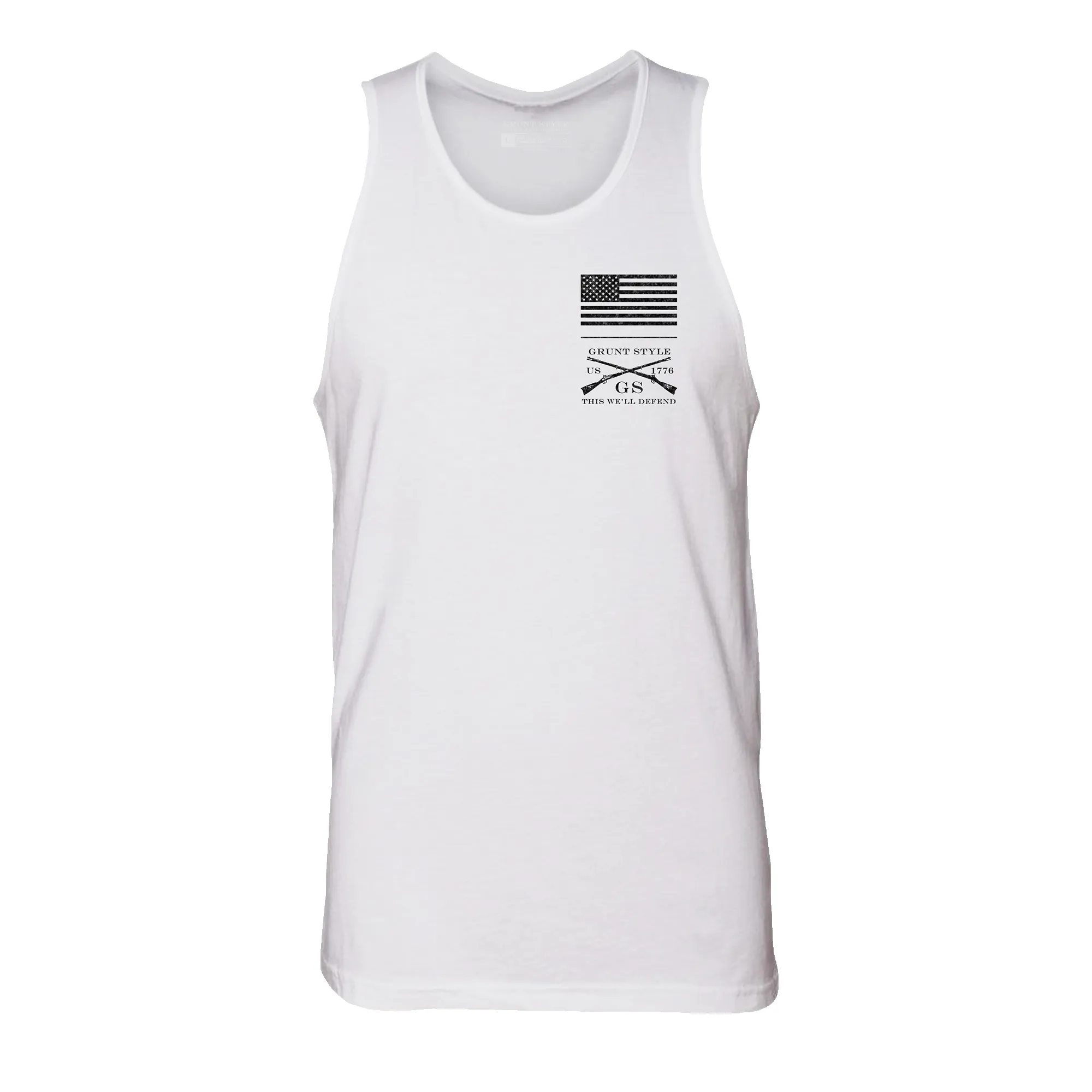 1776 Flag Tank - White sold by Grunt Style product image thumbnail 5