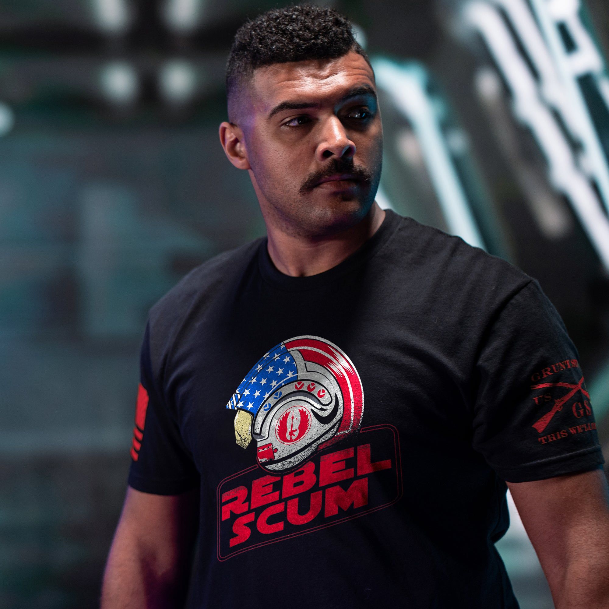 Rebellion Lives T-Shirt - Black sold by Grunt Style product image thumbnail 2