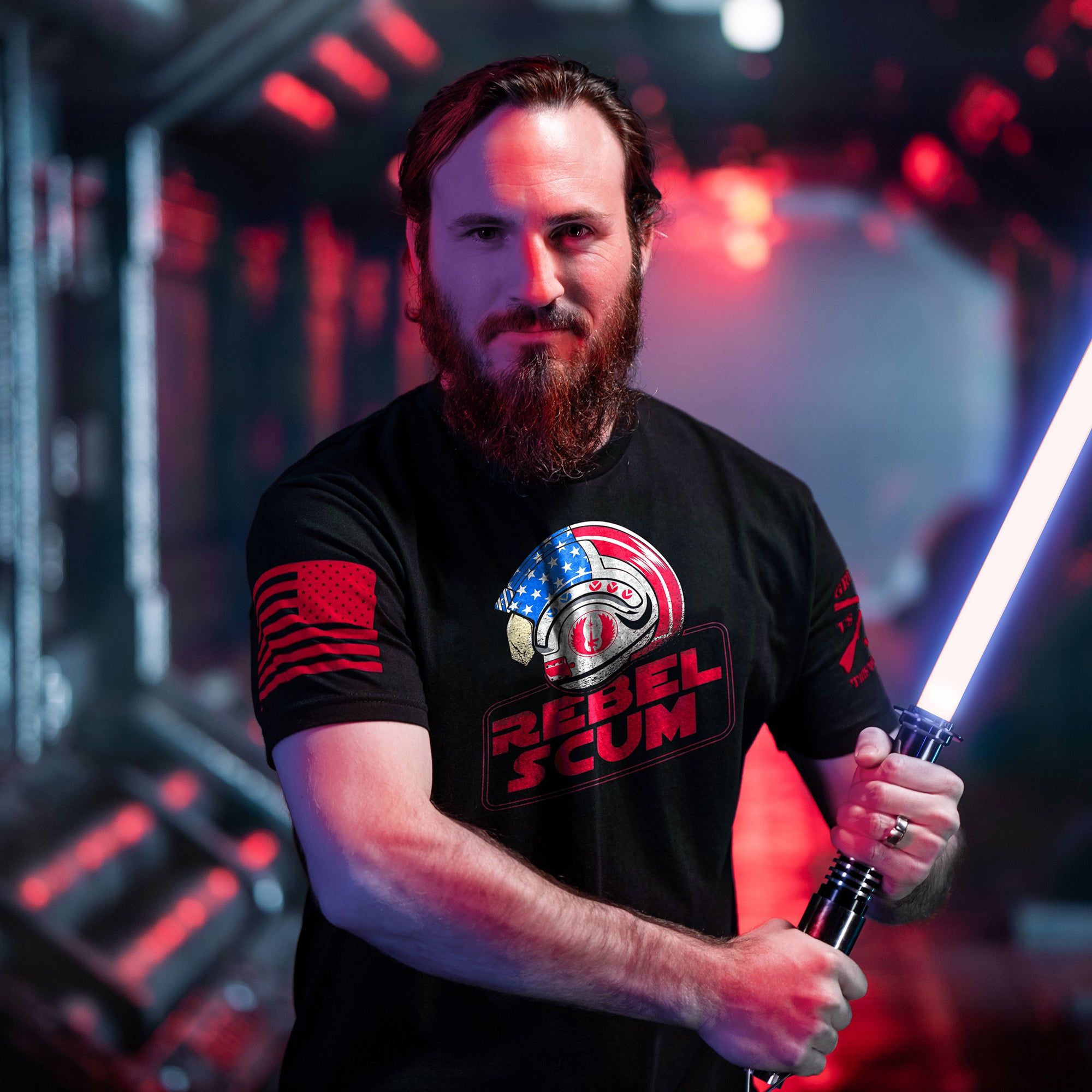 Rebellion Lives T-Shirt - Black sold by Grunt Style product image thumbnail 3