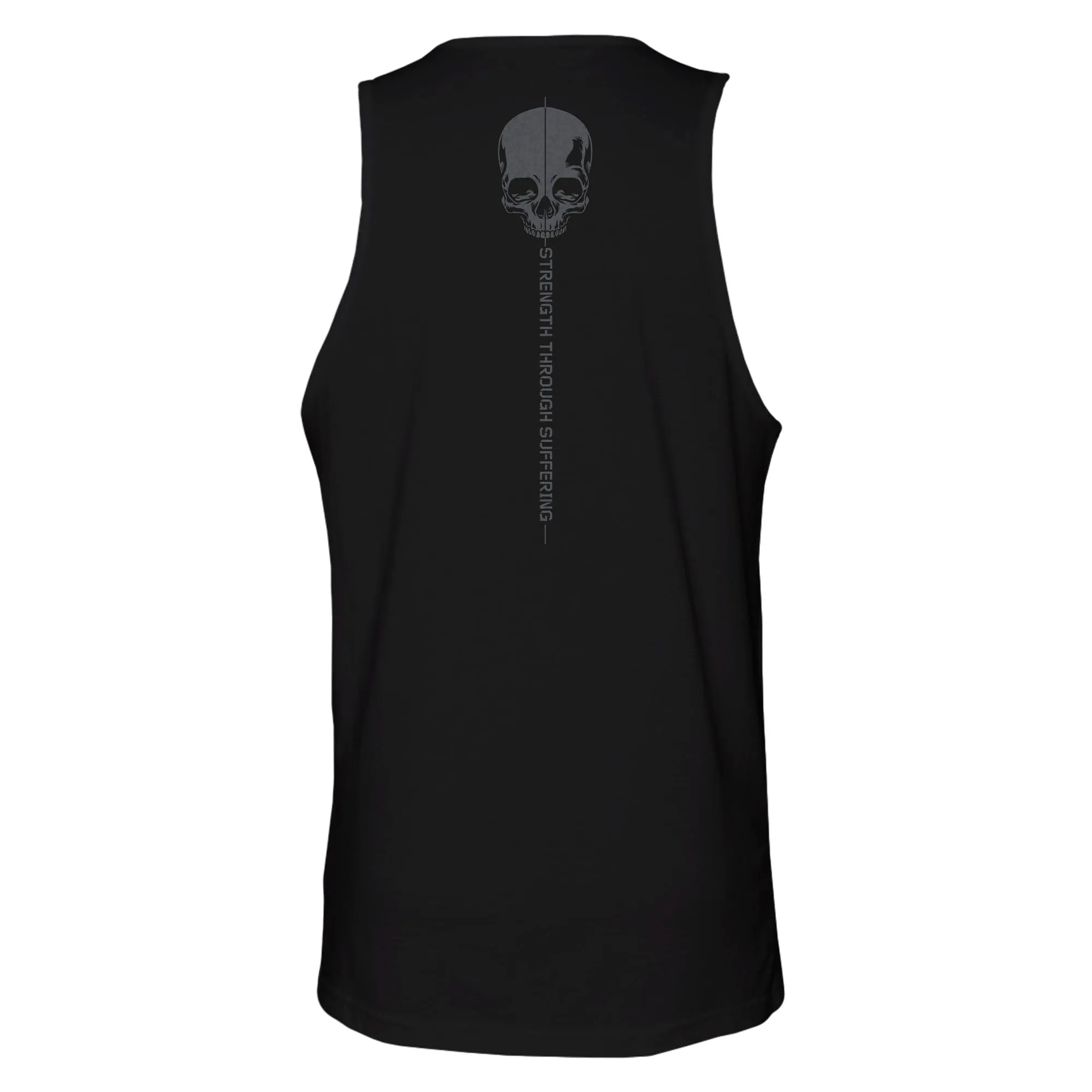 Men's Strength Through Suffering Tank - Black sold by Grunt Style product image thumbnail 5