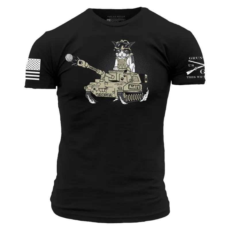 It's Nate - George Tank T-Shirt - Black sold by Grunt Style