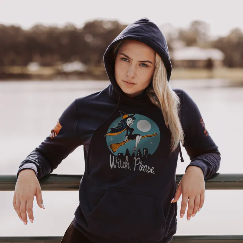 Women's Witch, Please Hoodie - Navy sold by Grunt Style