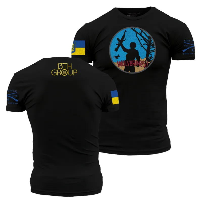 Wolverines supporting Ukrainian kids sold by Grunt Style