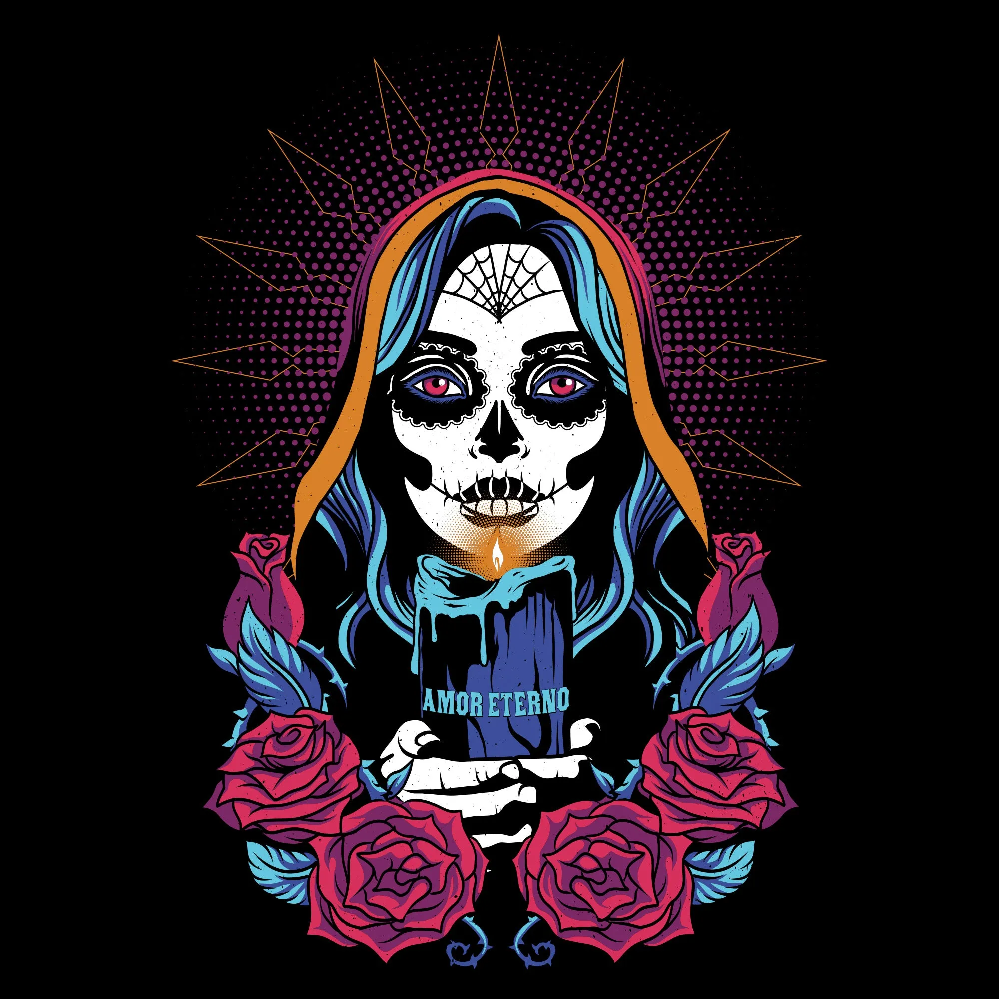 Women's Eternal Love Boyfriend Fit T-Shirt - Black sold by Grunt Style product image thumbnail 2