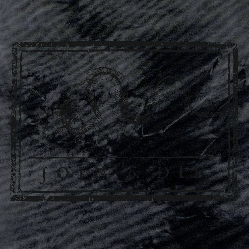 Men's Join or Die T-Shirt - Black Wash sold by Grunt Style product image thumbnail 4