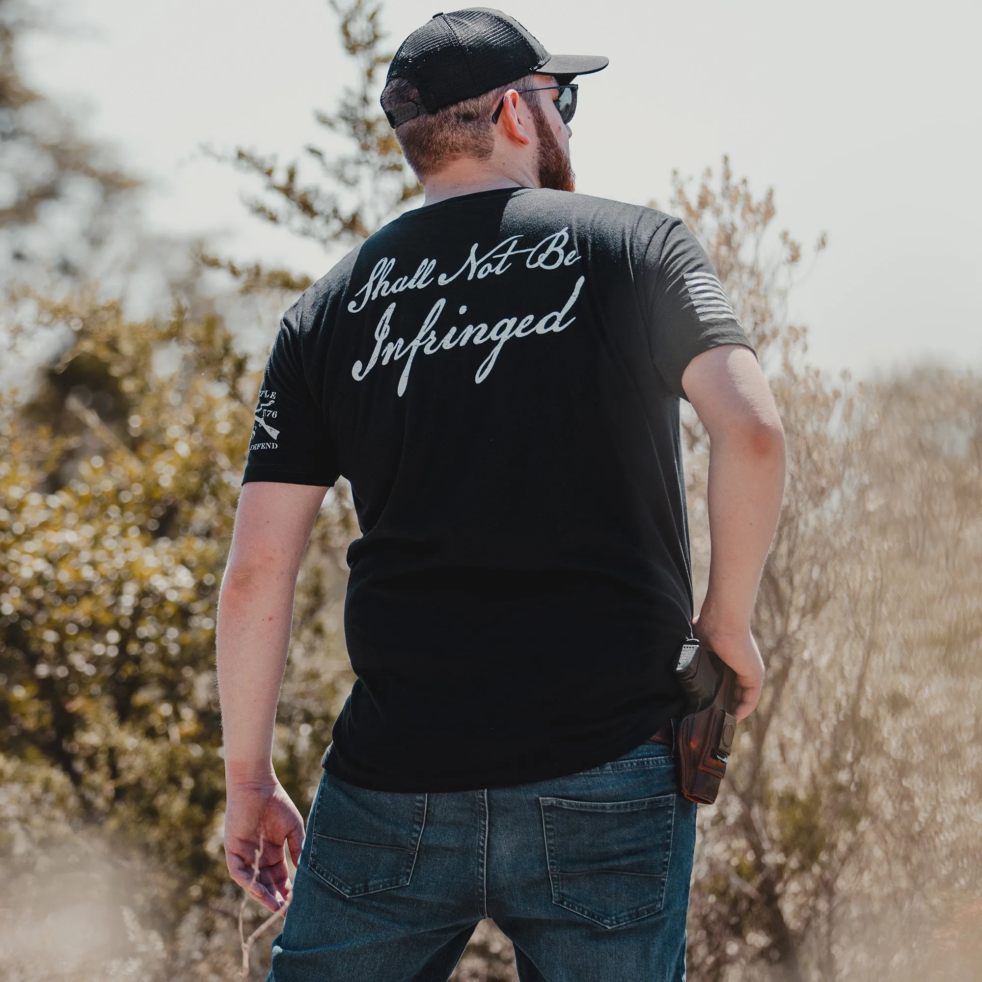 2A Protected T-Shirt - Black sold by Grunt Style product image thumbnail 2