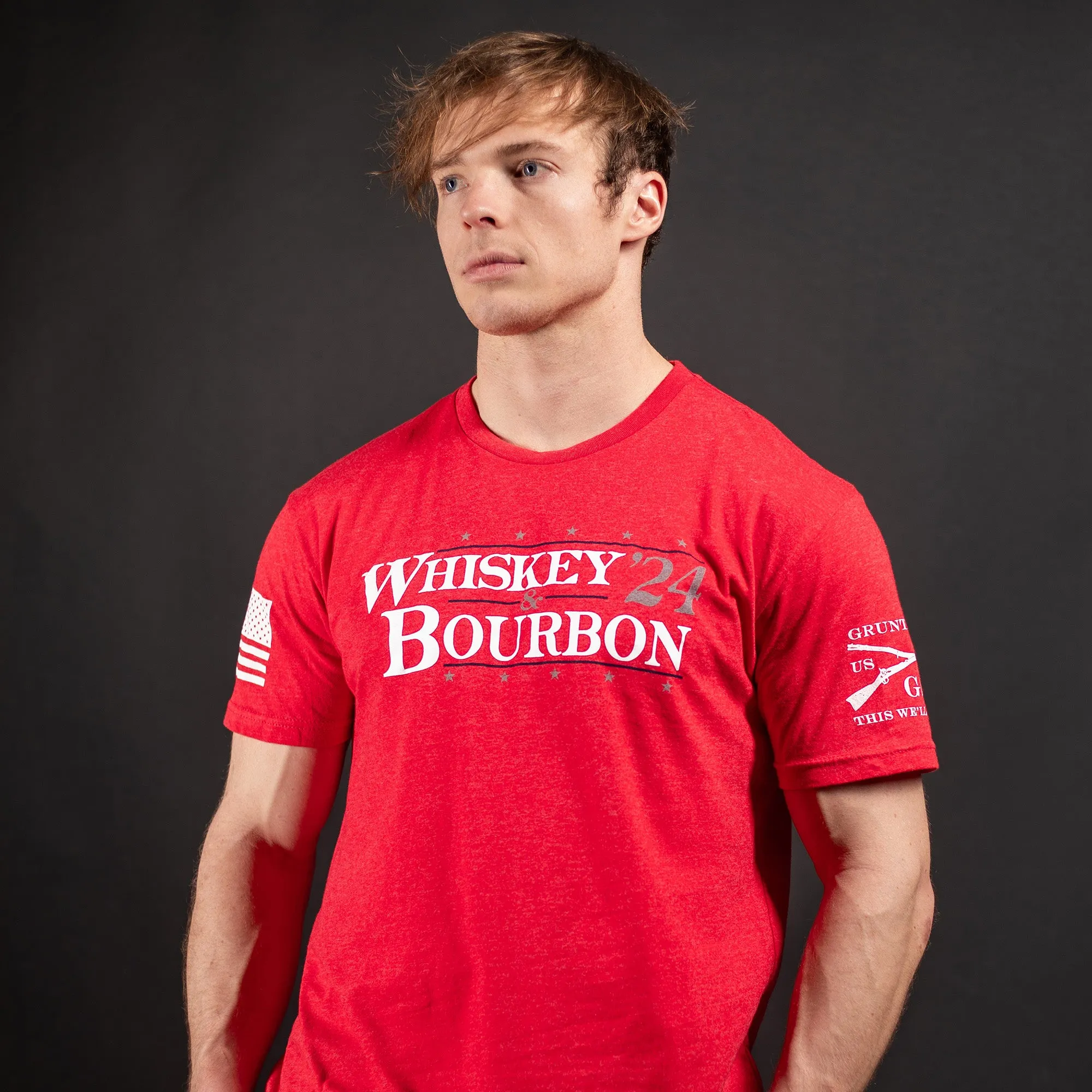 My Vote '24 T-Shirt - Red sold by Grunt Style product image thumbnail 4