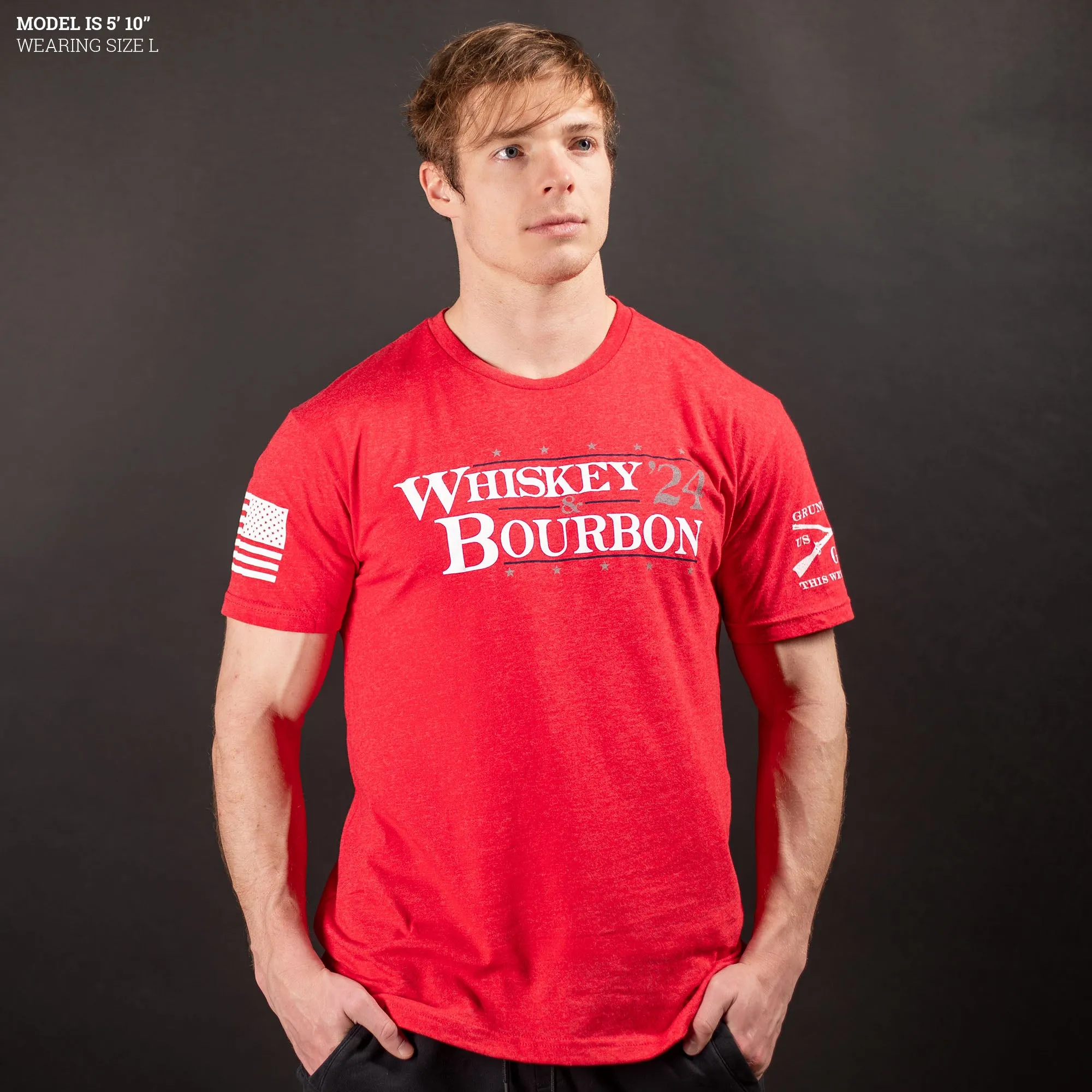 My Vote '24 T-Shirt - Red sold by Grunt Style product image thumbnail 3