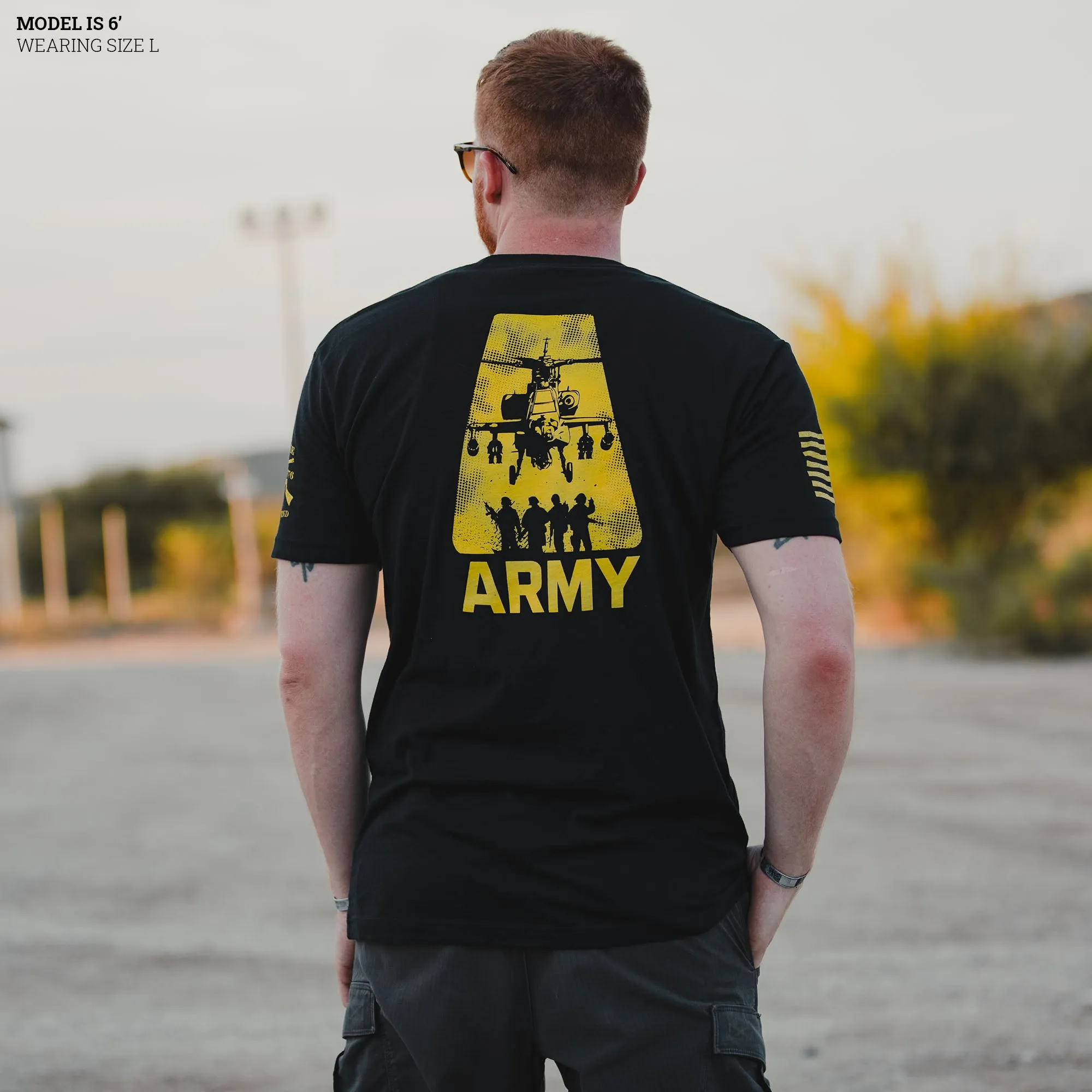 Army A-Team T-Shirt - Black sold by Grunt Style product image thumbnail 2