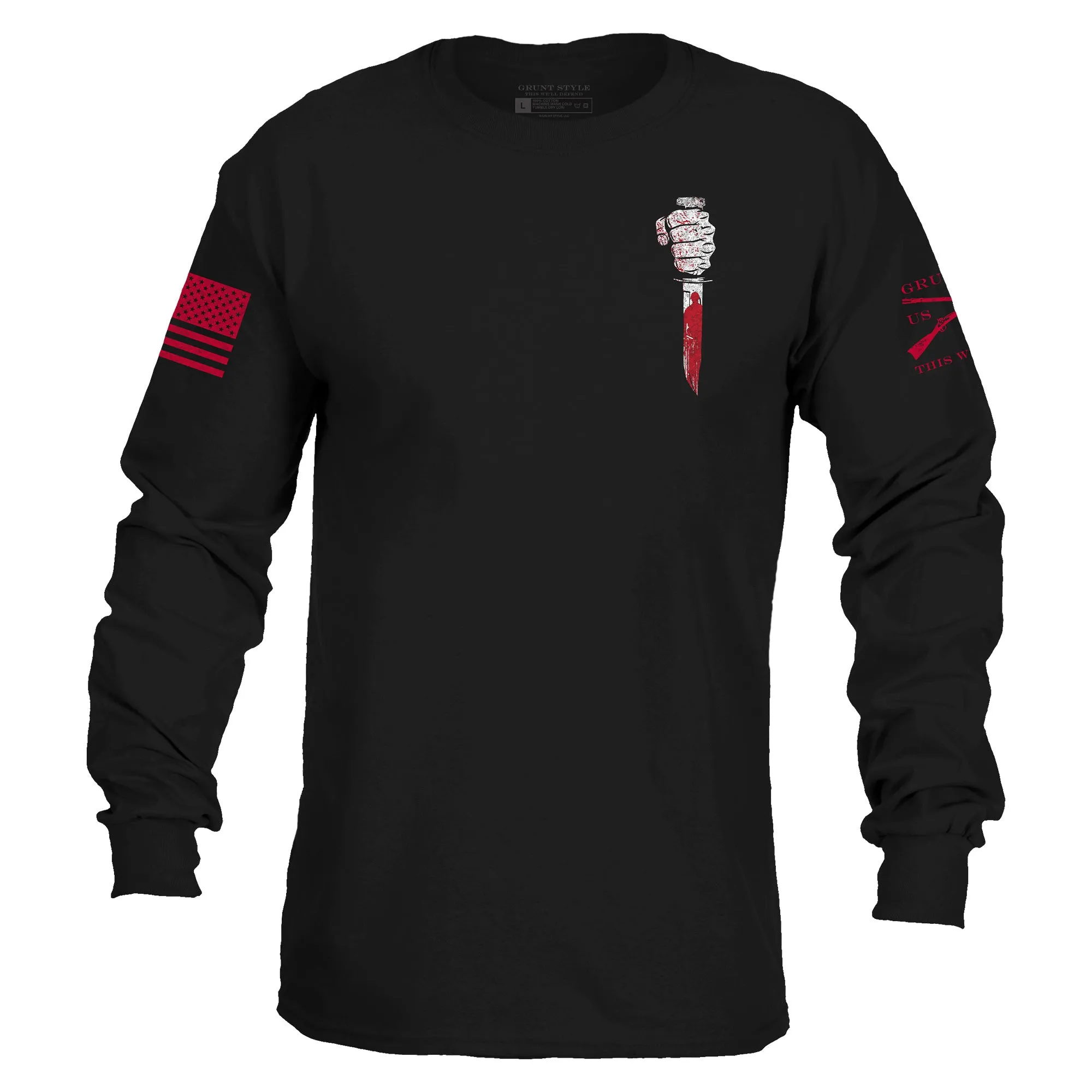 Boogeyman Long Sleeve - Black sold by Grunt Style product image thumbnail 5