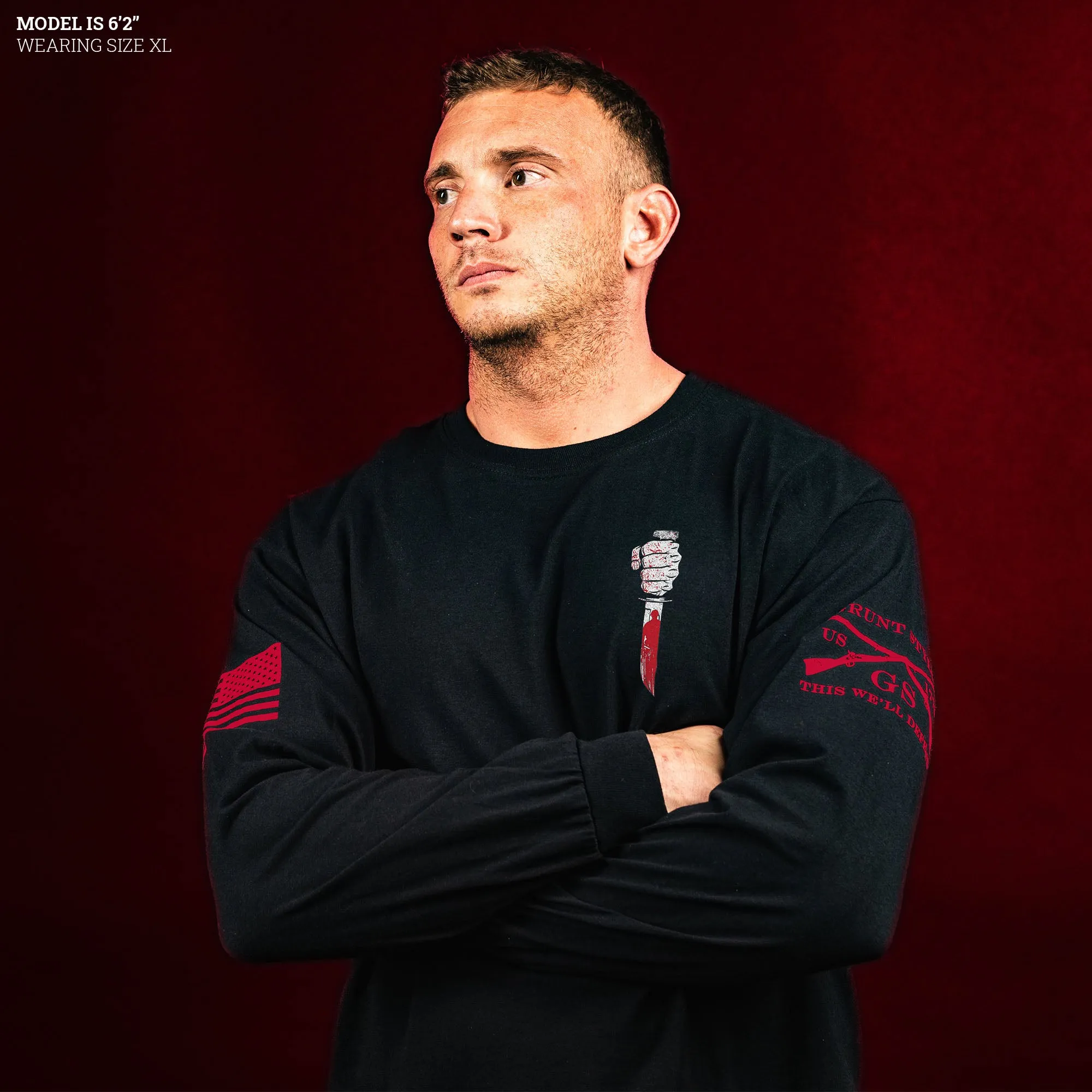 Boogeyman Long Sleeve - Black sold by Grunt Style product image thumbnail 2