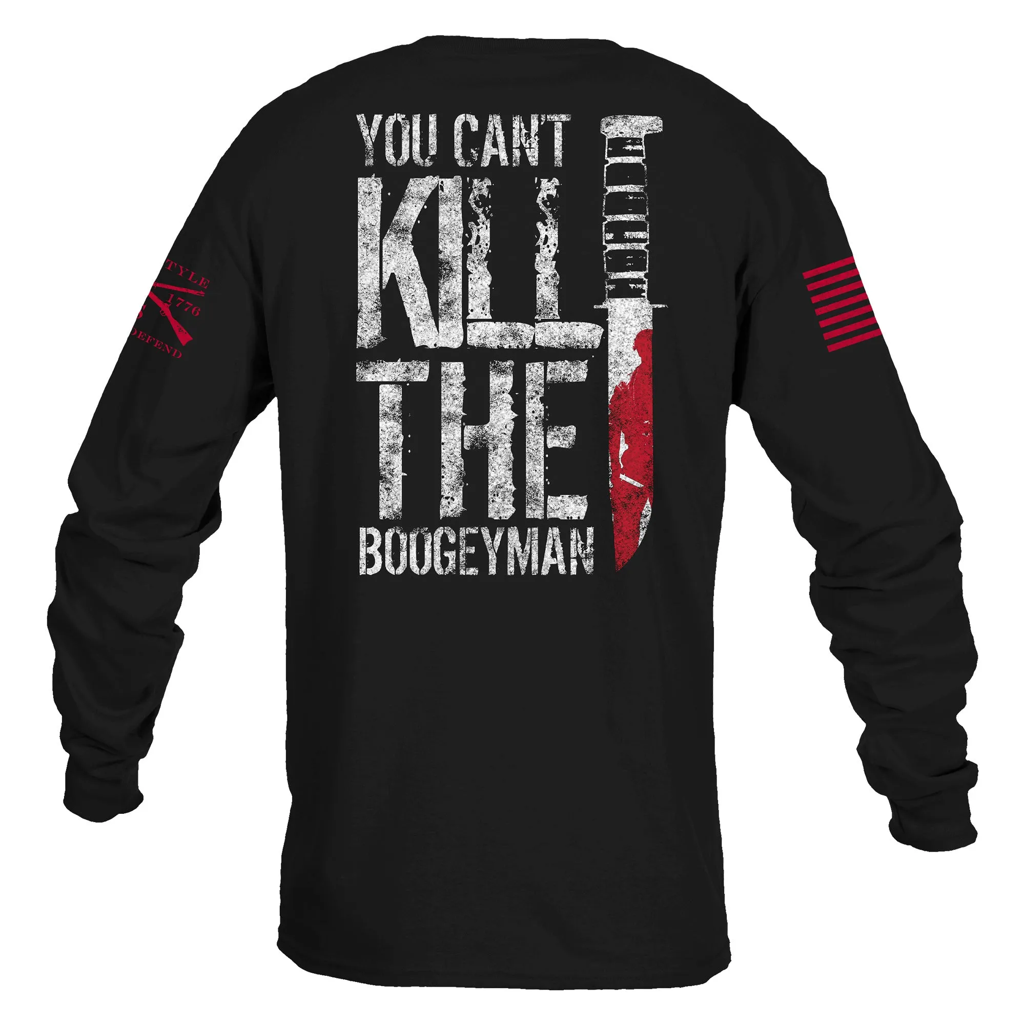 Boogeyman Long Sleeve - Black sold by Grunt Style product image thumbnail 4