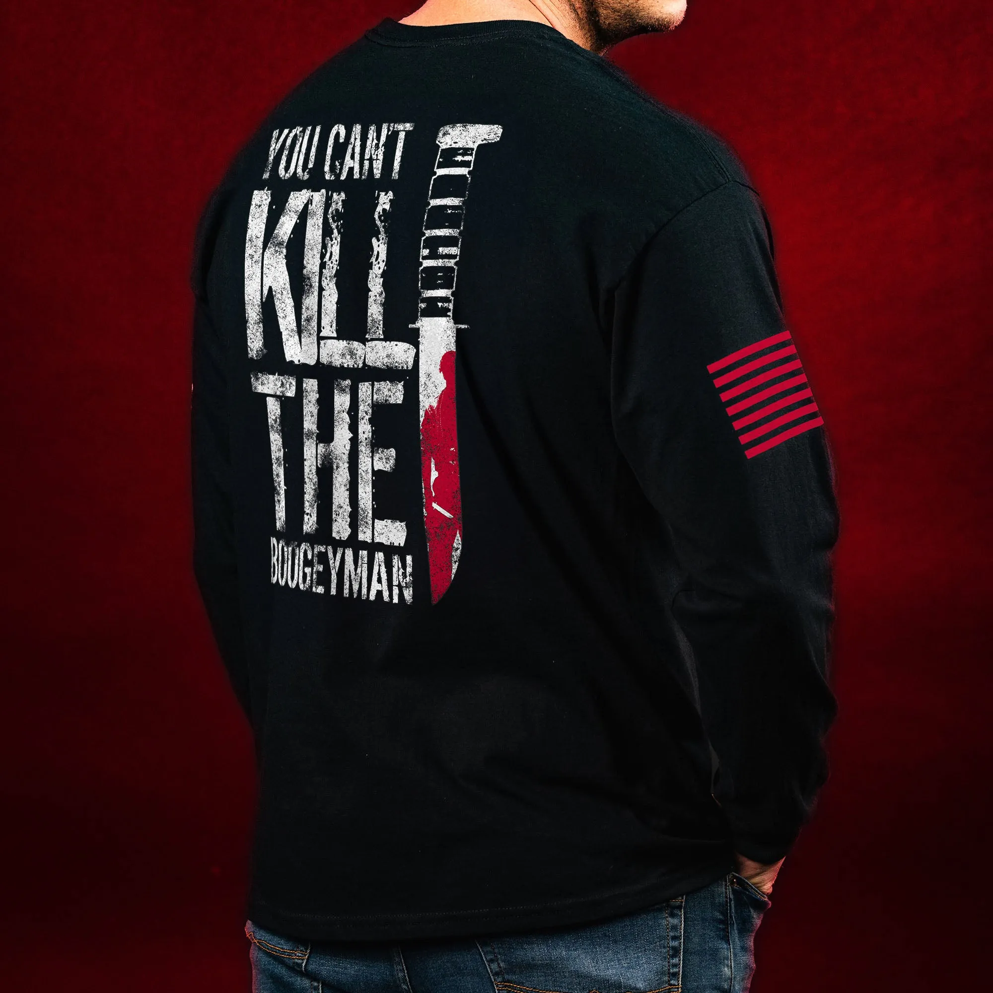 Boogeyman Long Sleeve - Black sold by Grunt Style product image thumbnail 3