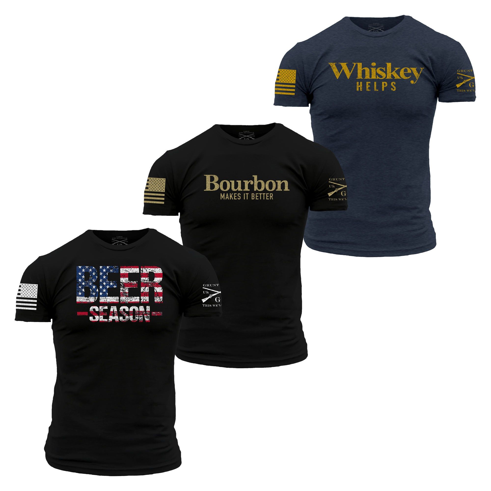 Buzzed Bundle - 3 Pack sold by Grunt Style