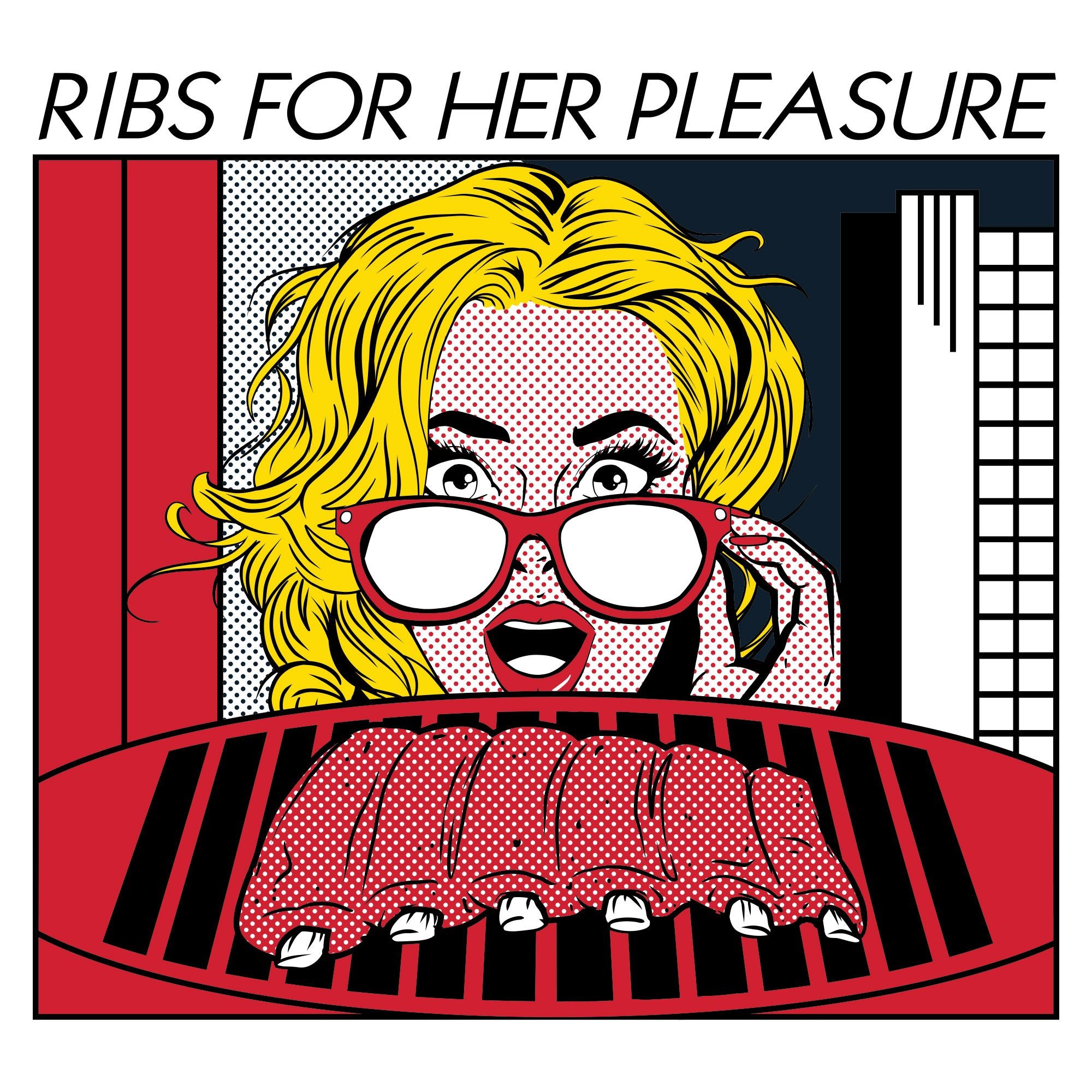 For Her Pleasure T-Shirt - White sold by Grunt Style product image thumbnail 5