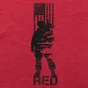 R.E.D. All Forces T-Shirt - Red sold by Grunt Style
