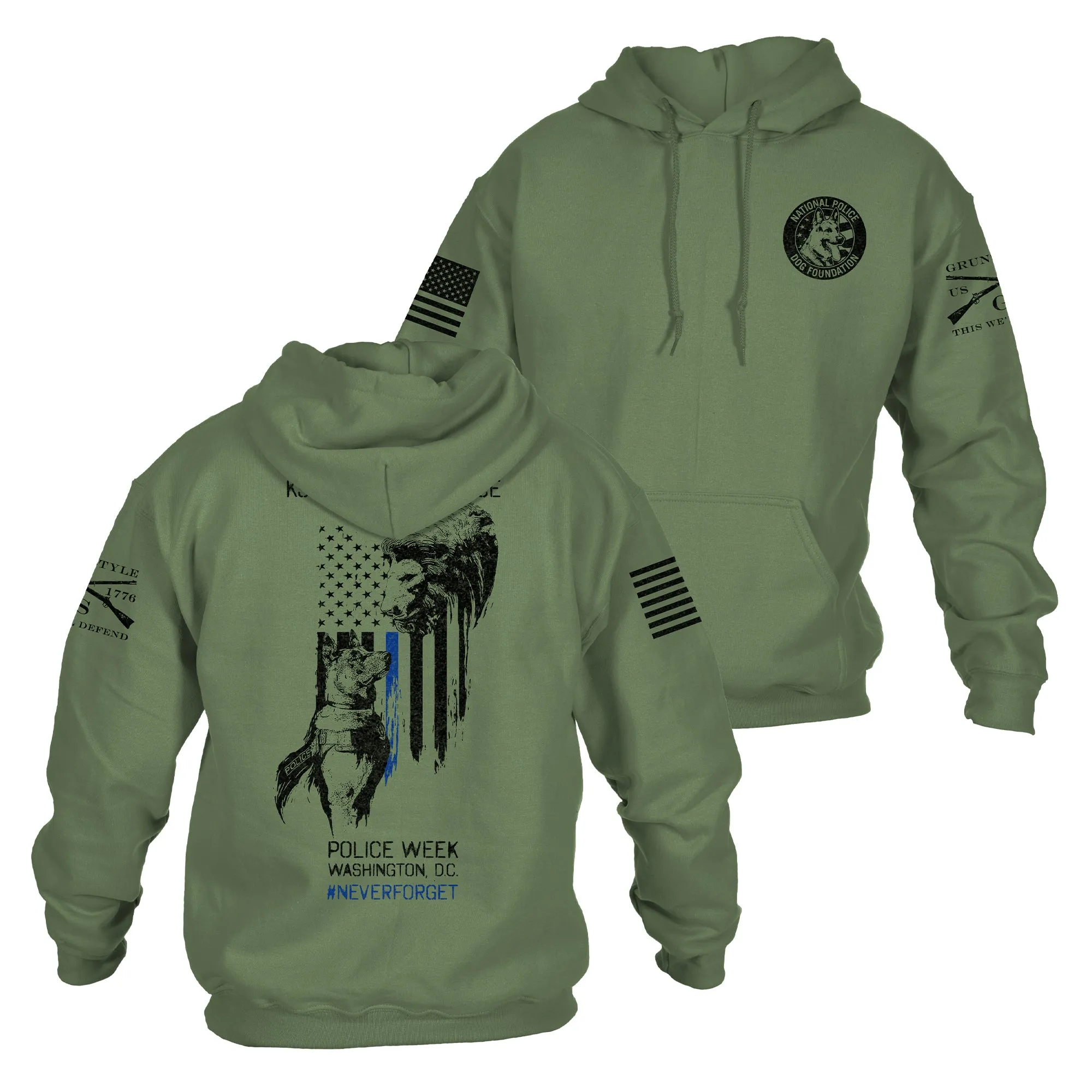 Remembering the Brave: Honoring Fallen K9 Heroes sold by Grunt Style product image thumbnail 4