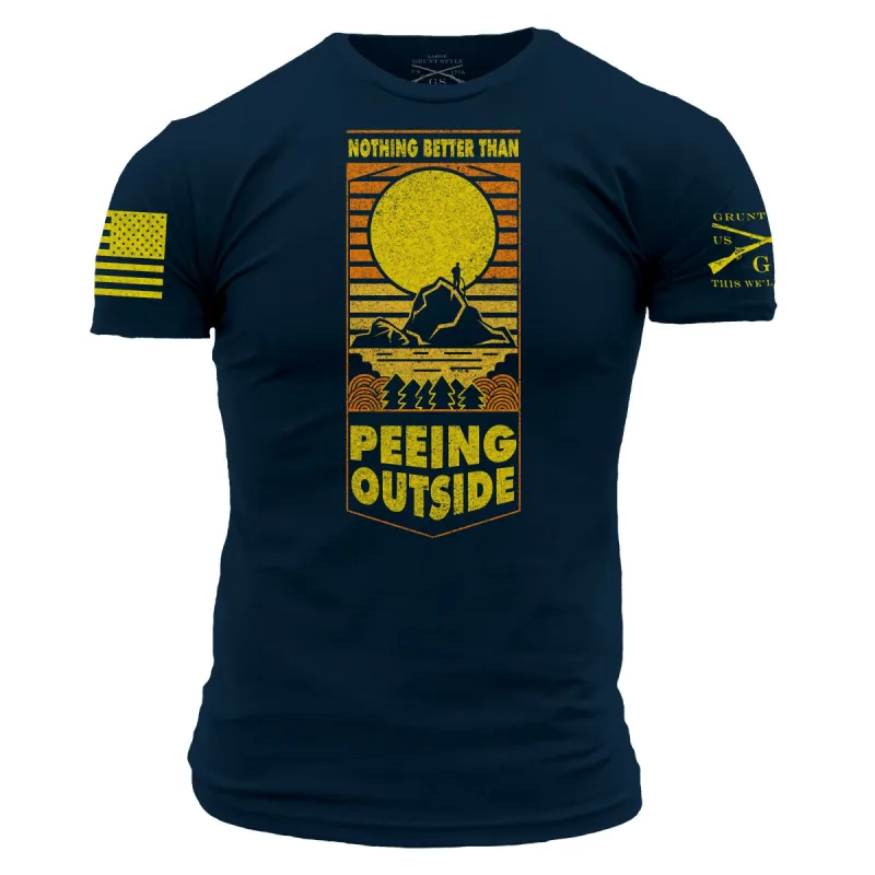 Nothing Better T-Shirt - Navy sold by Grunt Style