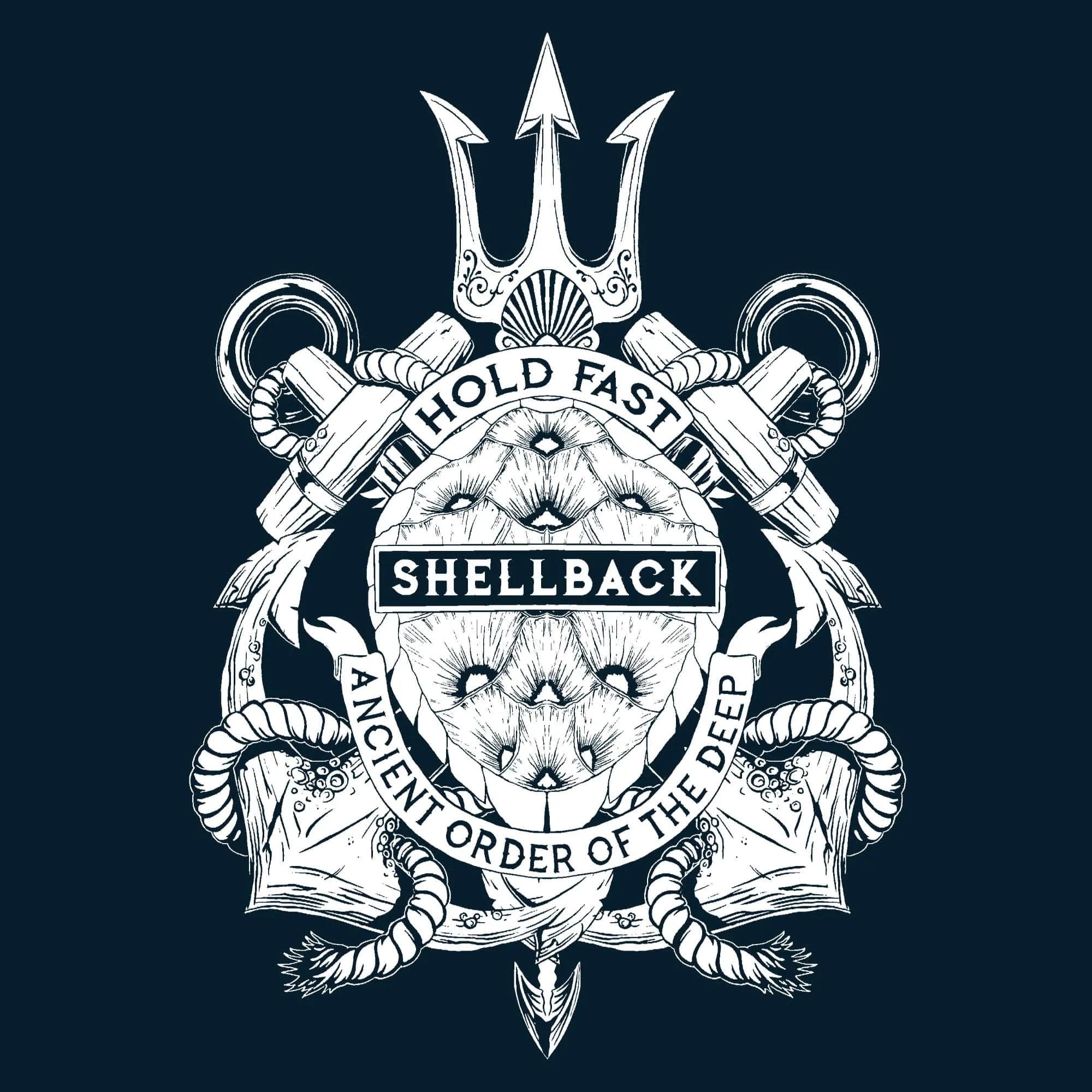 USN - Shellback Seal T-Shirt - Navy sold by Grunt Style product image thumbnail 5