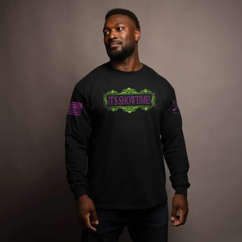 It's Showtime Long Sleeve - Black sold by Grunt Style