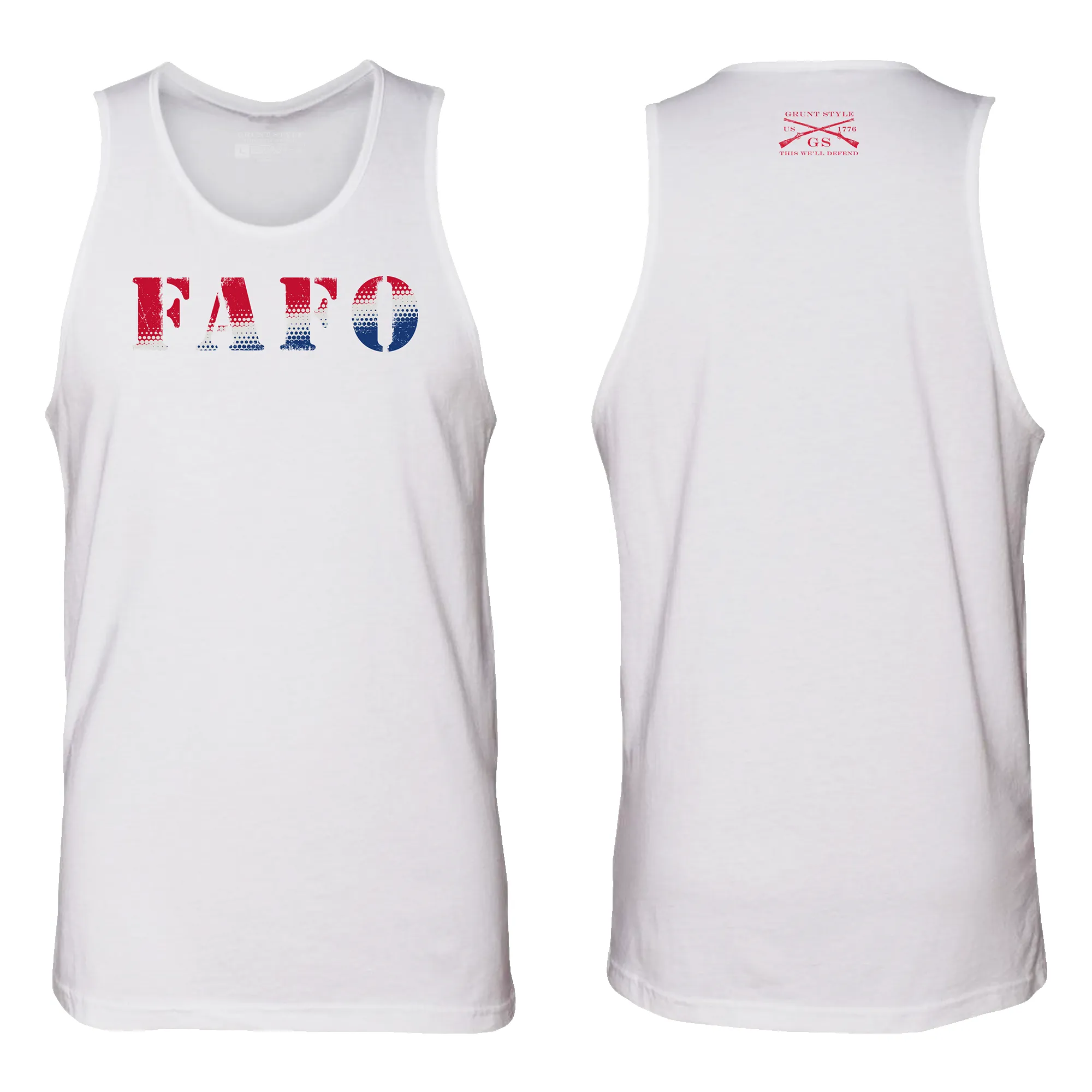 FAFO Tank - White sold by Grunt Style product image thumbnail 2