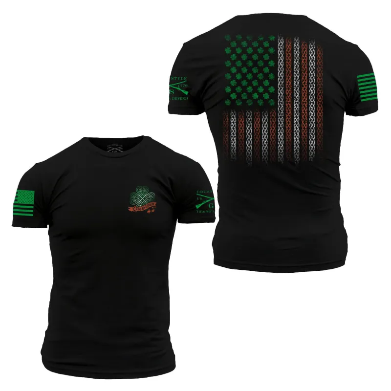 This We'll Defend T-Shirt - Irish Colors sold by Grunt Style