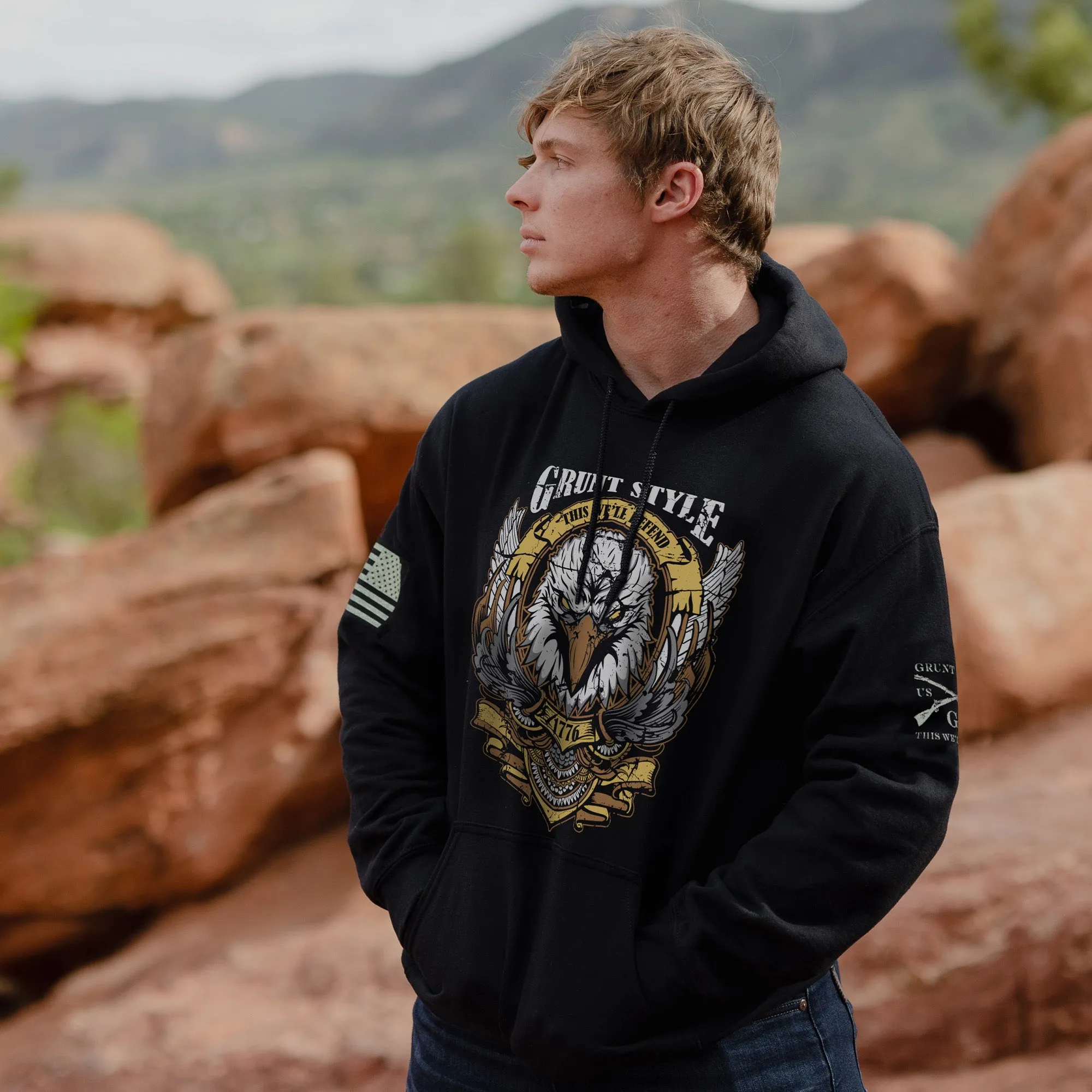 Easy Rider Hoodie - Black sold by Grunt Style