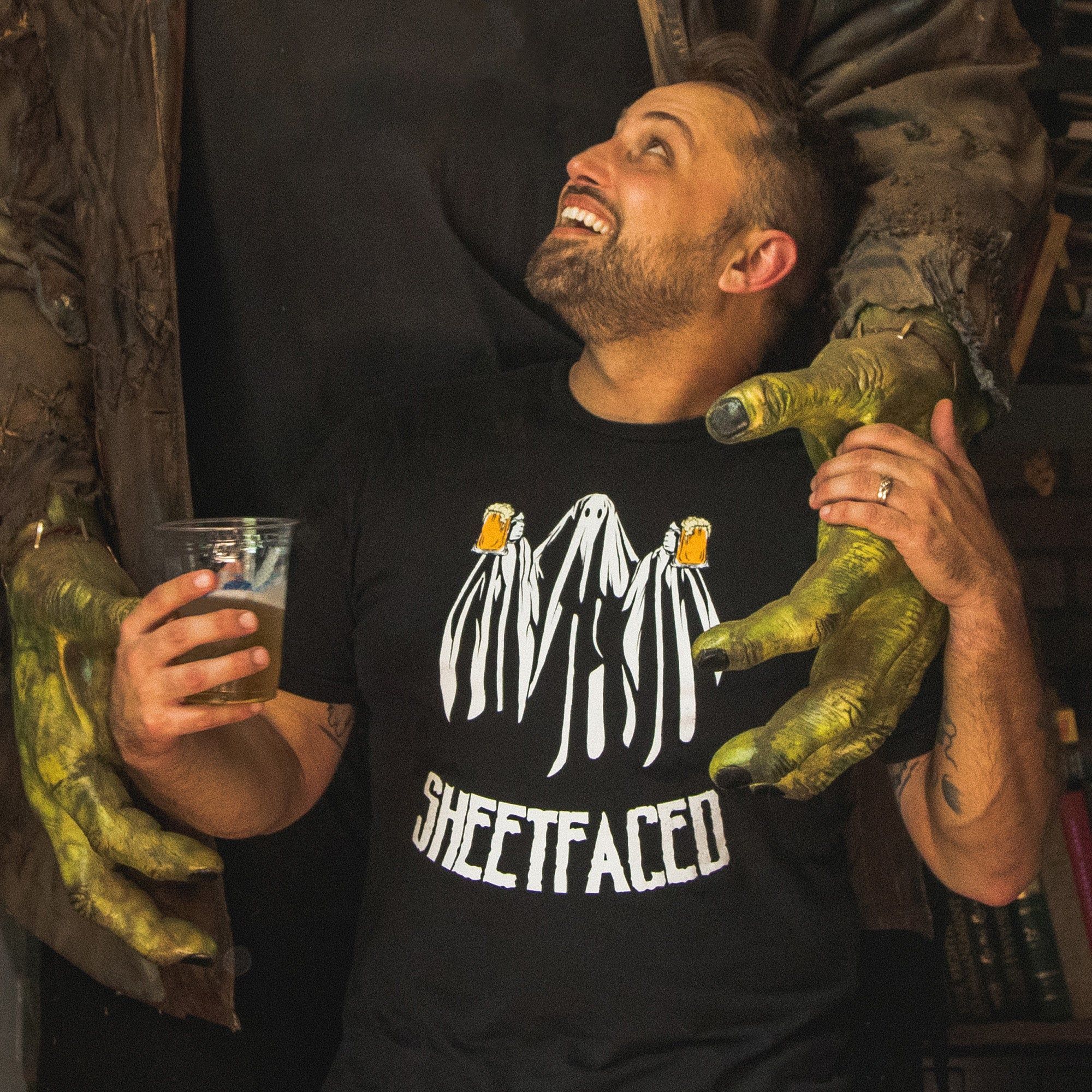 Sheetfaced T-Shirt - Black sold by Grunt Style product image thumbnail 4