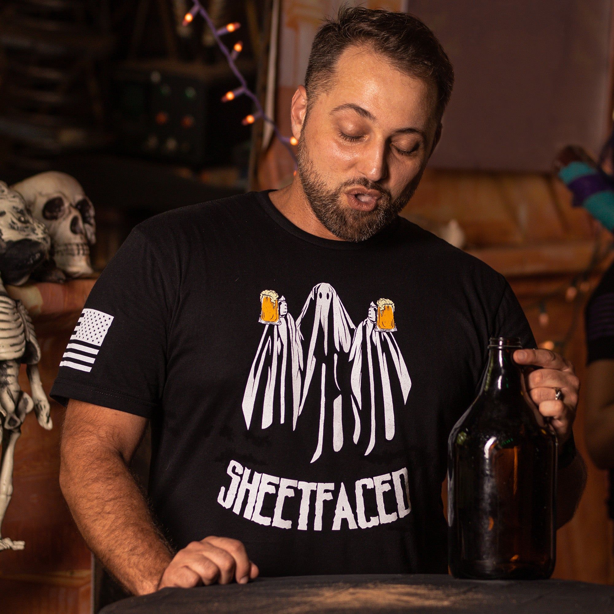 Sheetfaced T-Shirt - Black sold by Grunt Style product image thumbnail 2