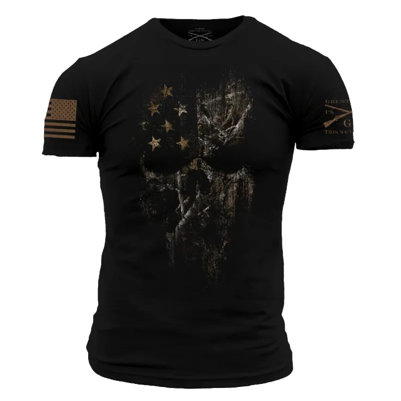 Realtree Edge® American Reaper T-Shirt - Black sold by Grunt Style