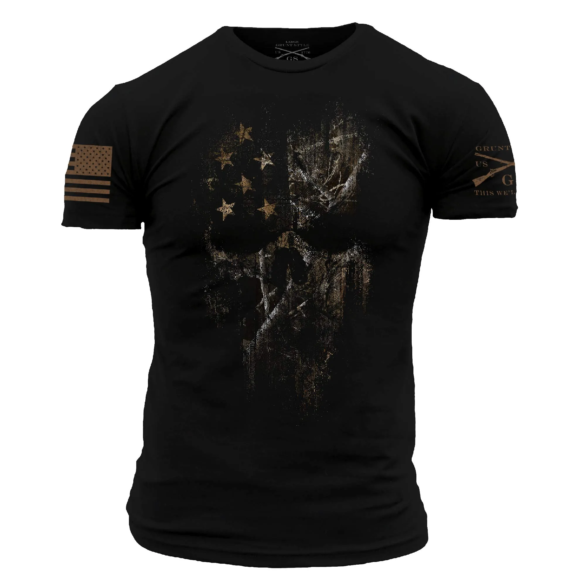 Realtree Edge® American Reaper T-Shirt - Black sold by Grunt Style