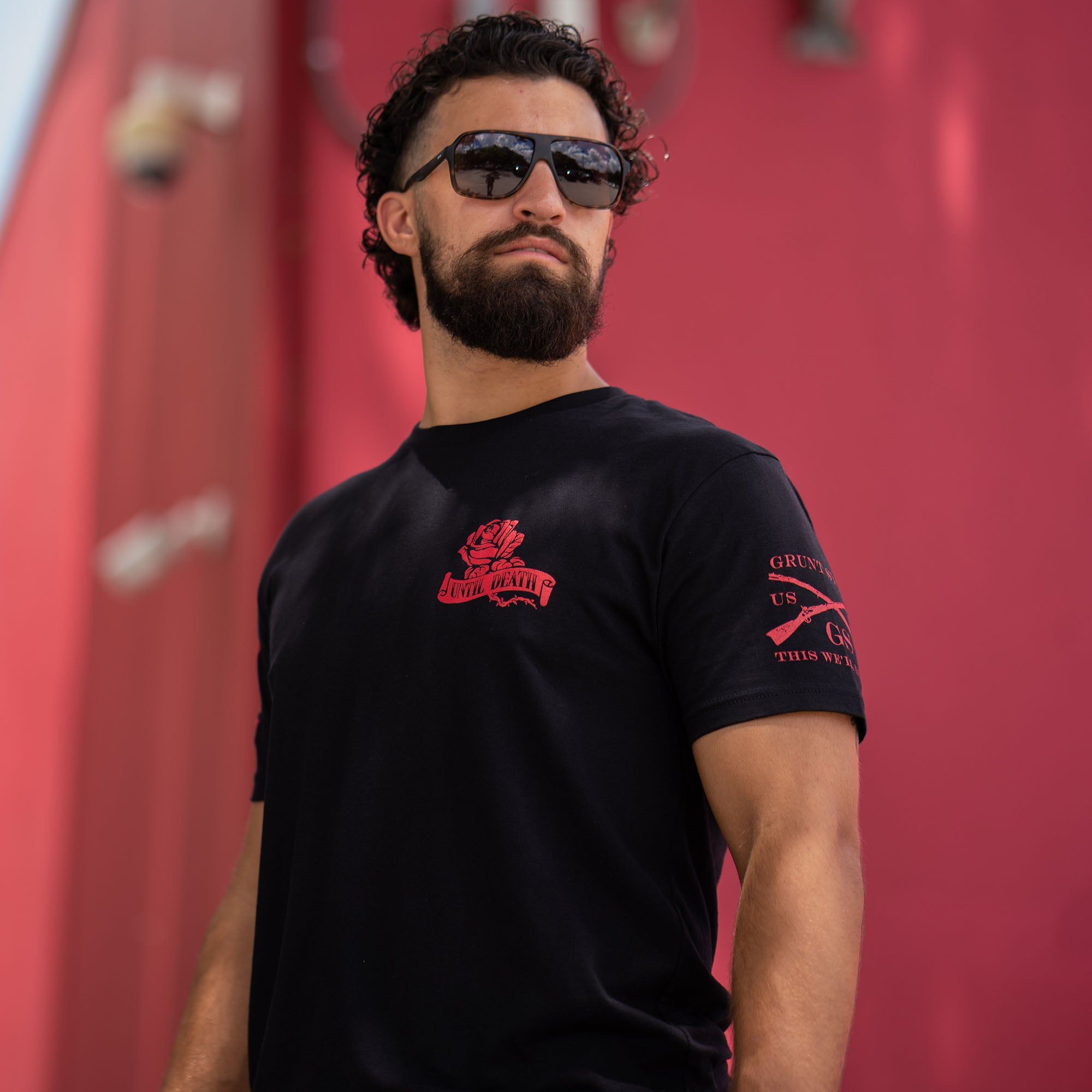 Until Death Do Us Part T-Shirt - Black sold by Grunt Style product image thumbnail 3