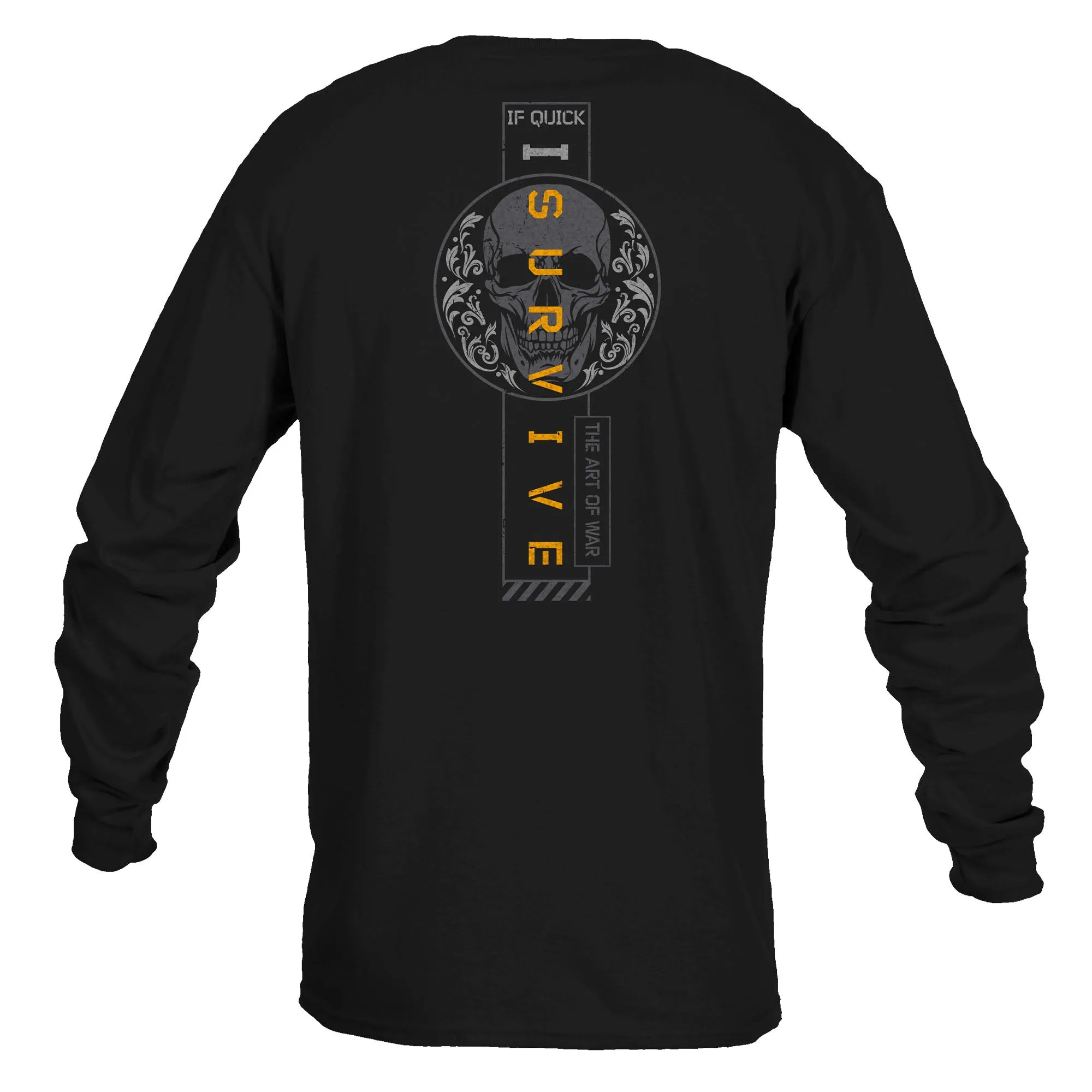 I Survive Long Sleeve - Black sold by Grunt Style product image thumbnail 3