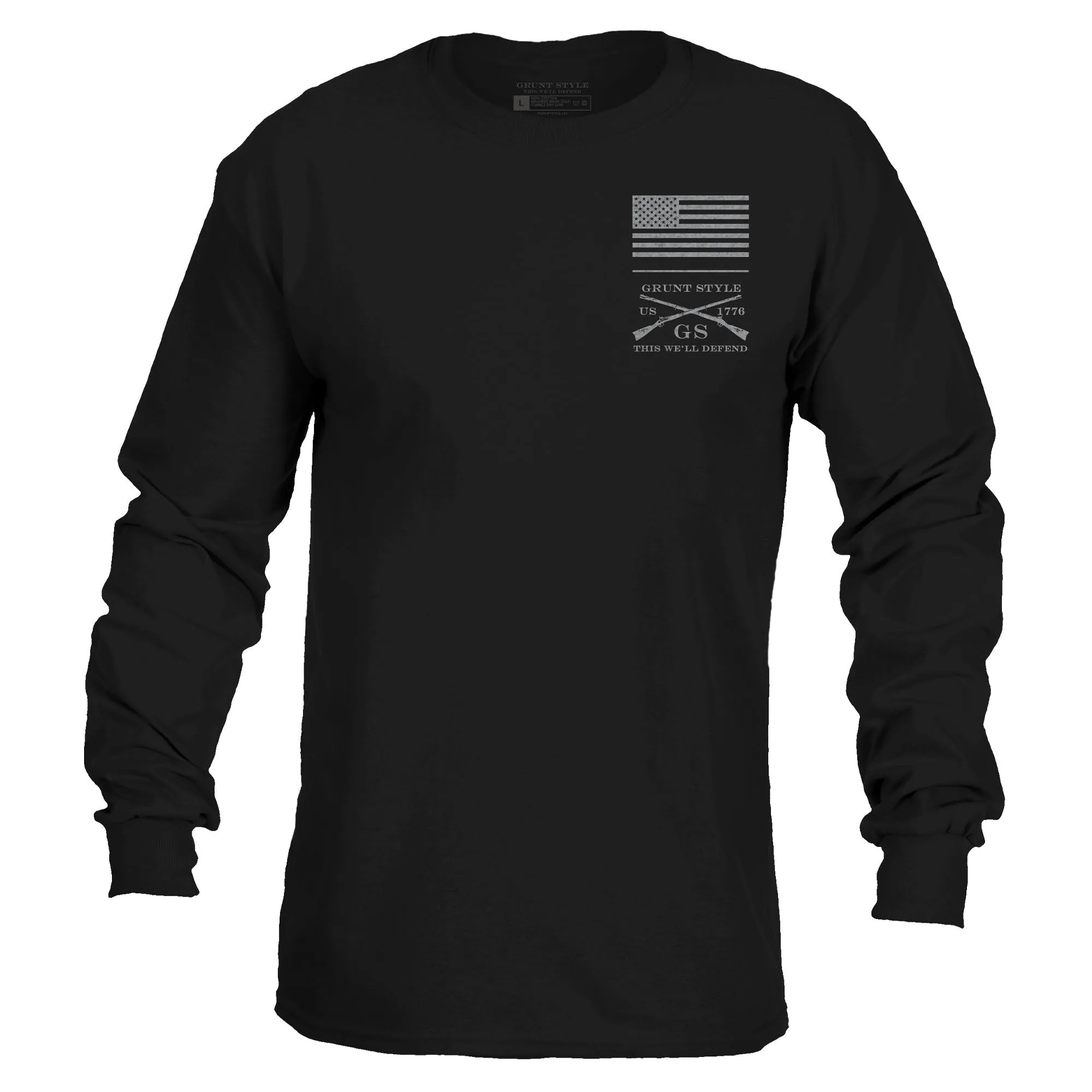 I Survive Long Sleeve - Black sold by Grunt Style product image thumbnail 2