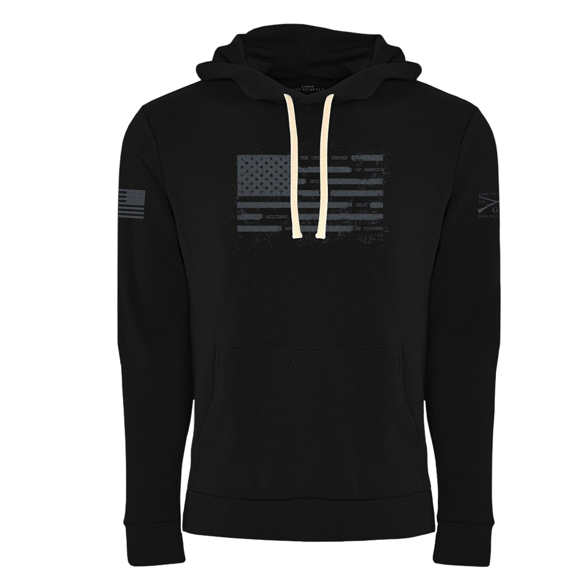 Pride Redacted Premium Hoodie - Black sold by Grunt Style
