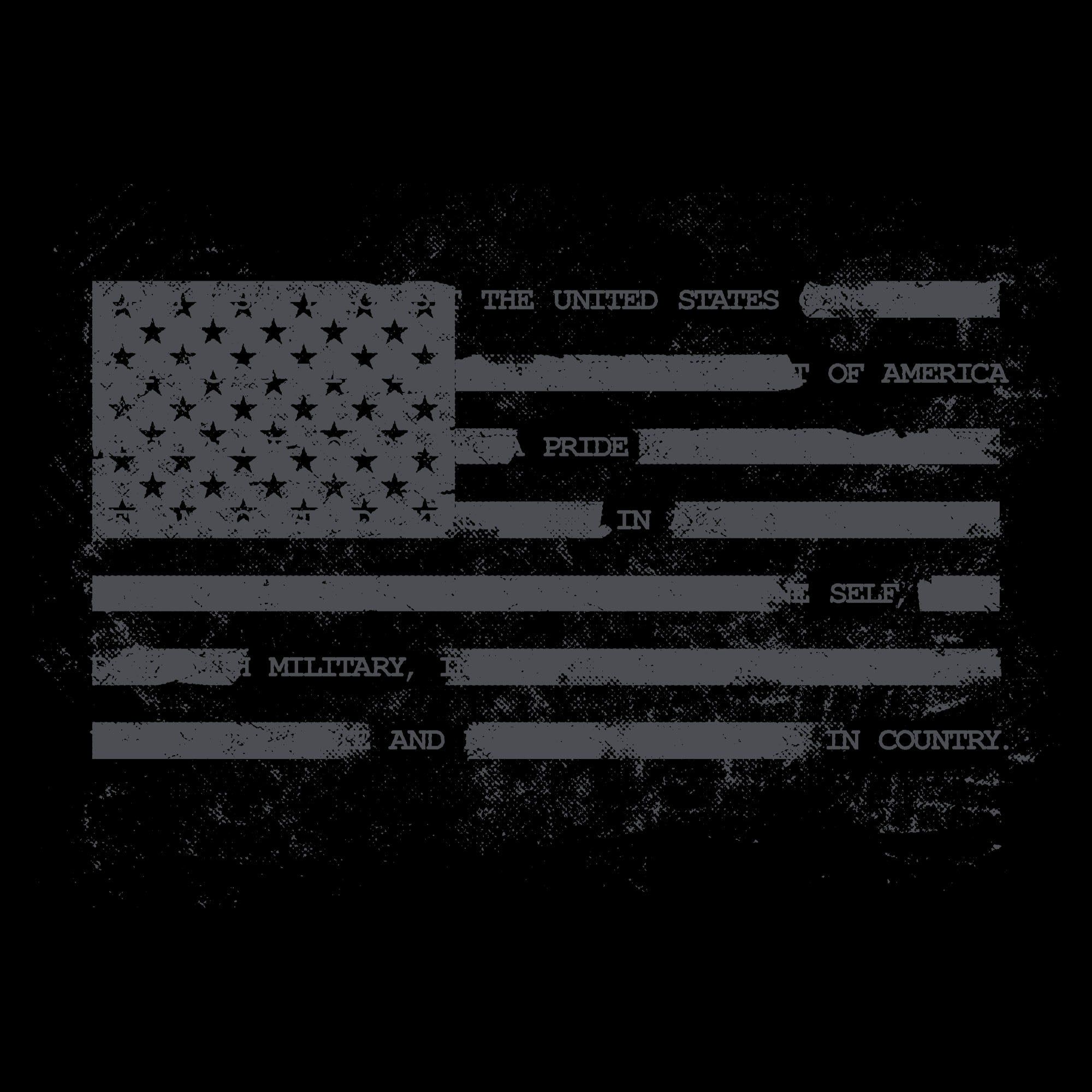 Pride Redacted Premium Hoodie - Black sold by Grunt Style product image thumbnail 4