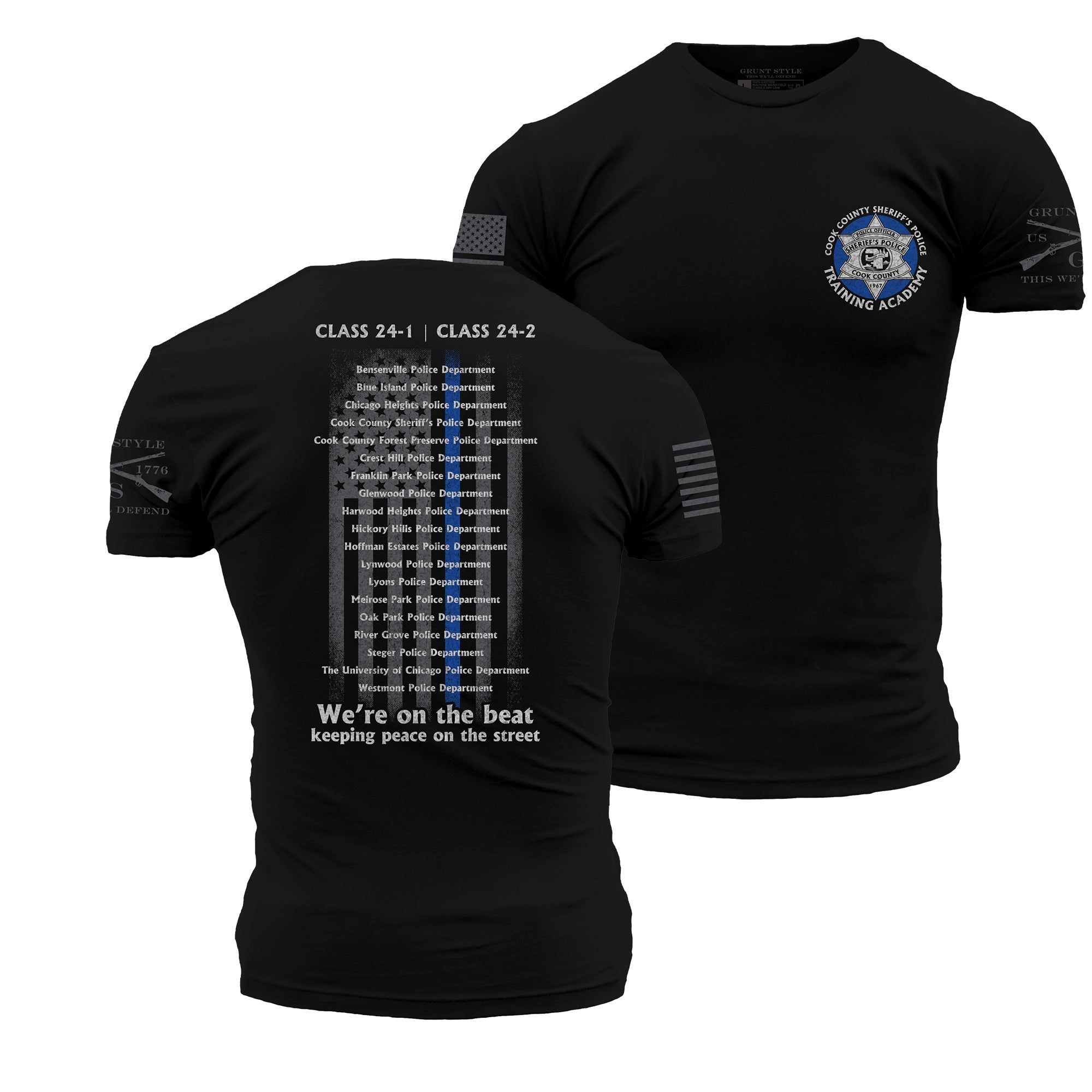 Cook County Sheriff’s Police Training Academy Apparel sold by Grunt Style