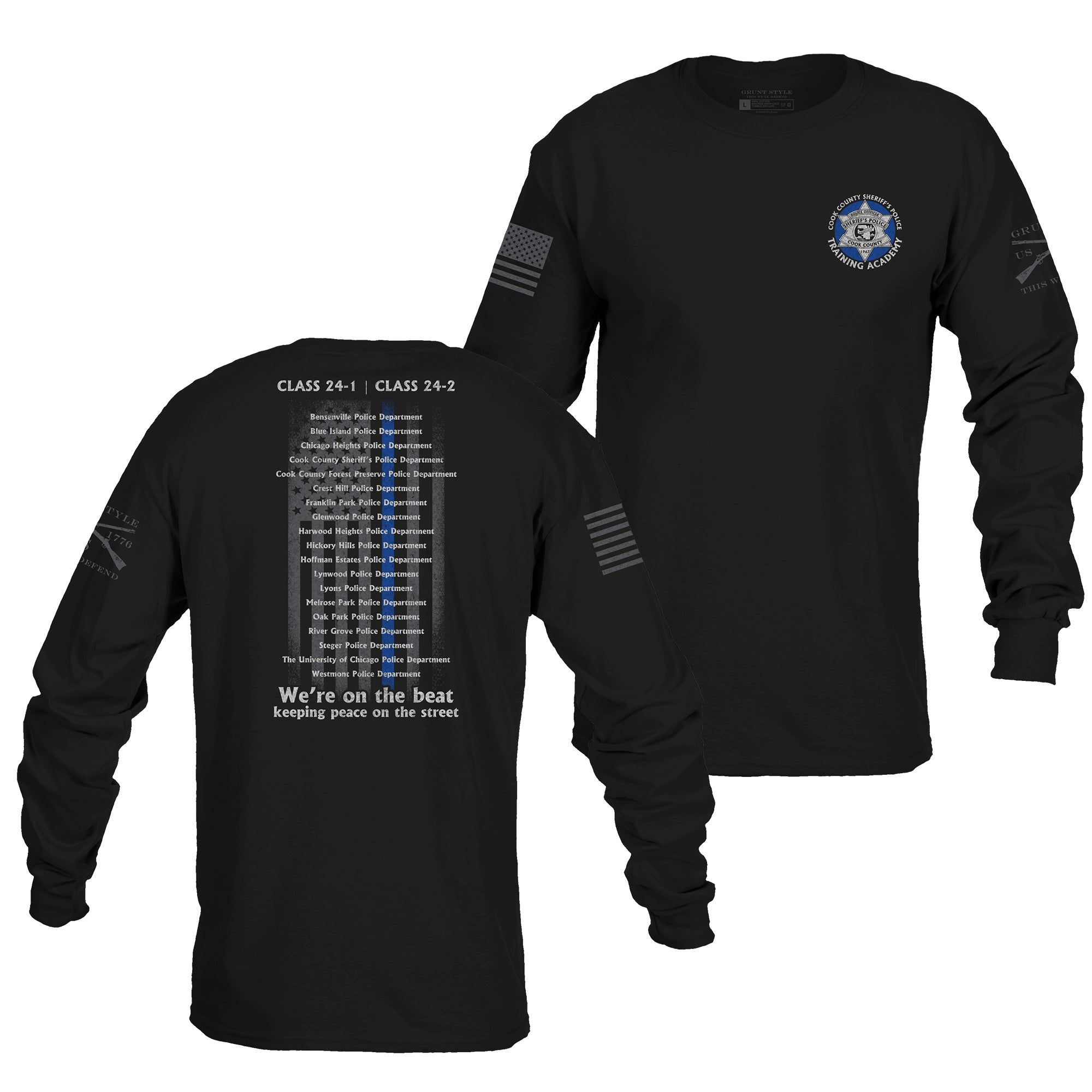 Cook County Sheriff’s Police Training Academy Apparel sold by Grunt Style product image thumbnail 3