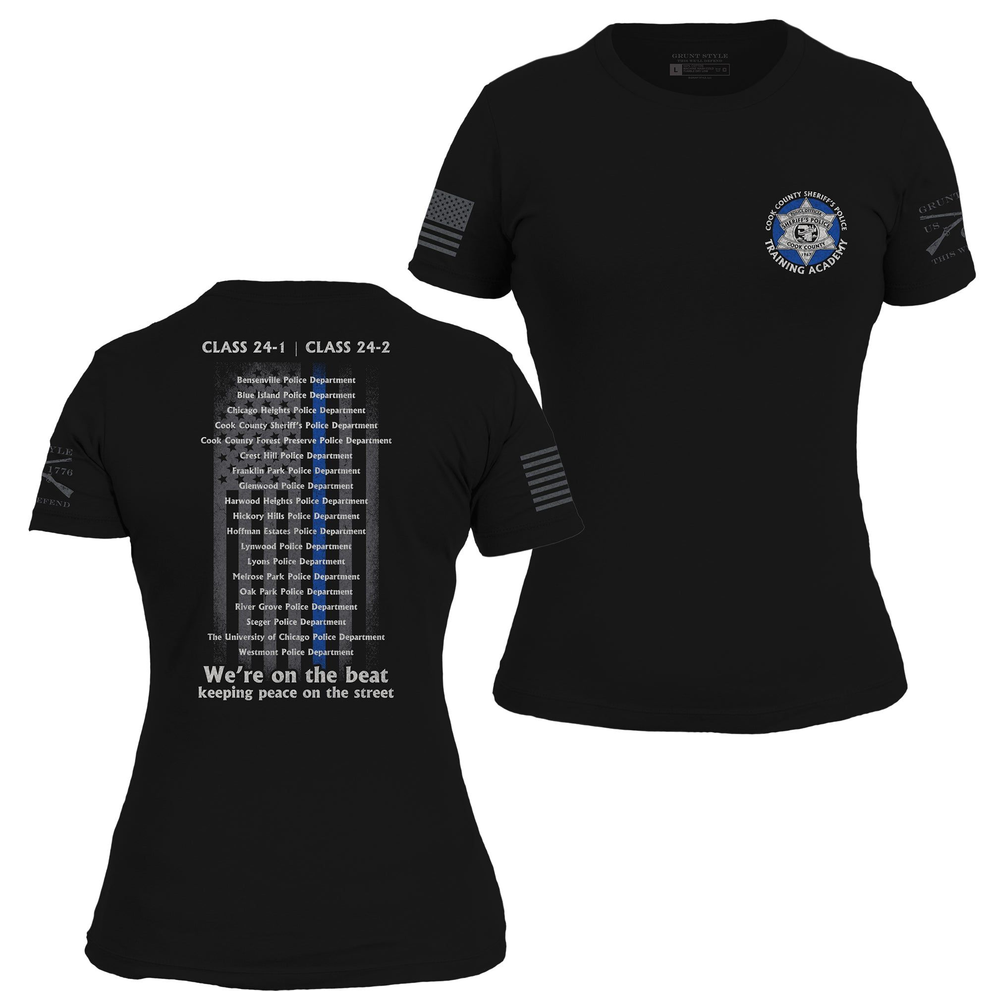 Cook County Sheriff’s Police Training Academy Apparel sold by Grunt Style product image thumbnail 2