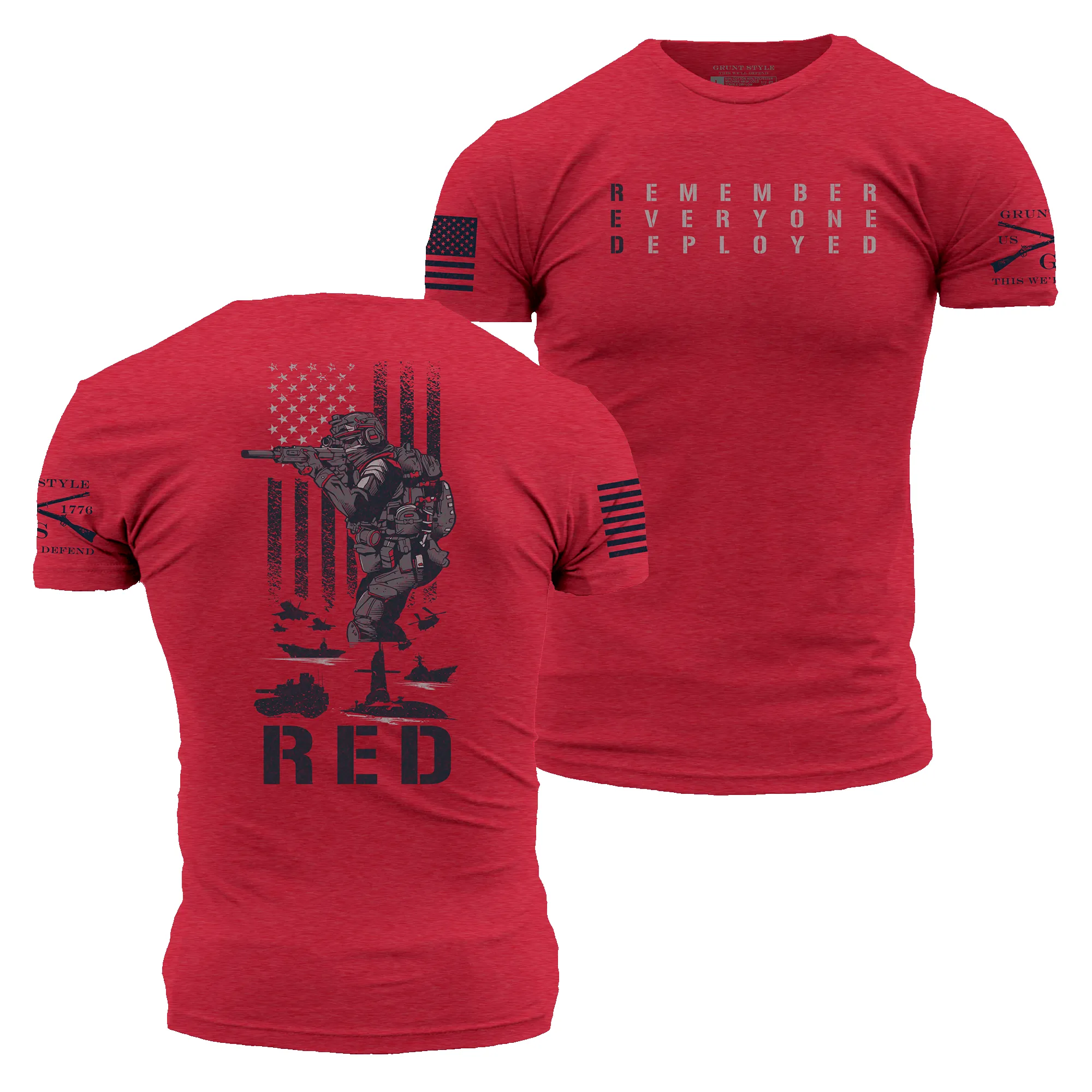 RED Friday T-Shirt - Red sold by Grunt Style