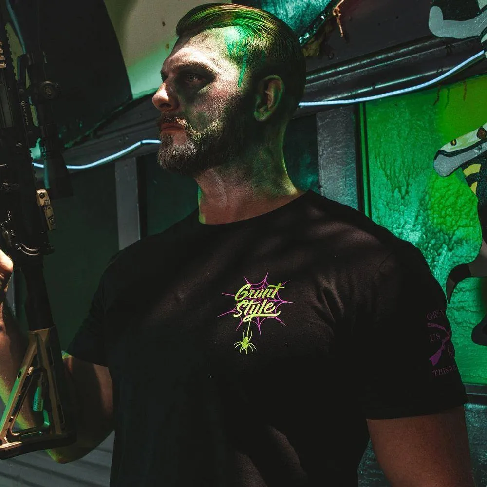 Never Trust The Living T-Shirt - Black sold by Grunt Style product image thumbnail 4