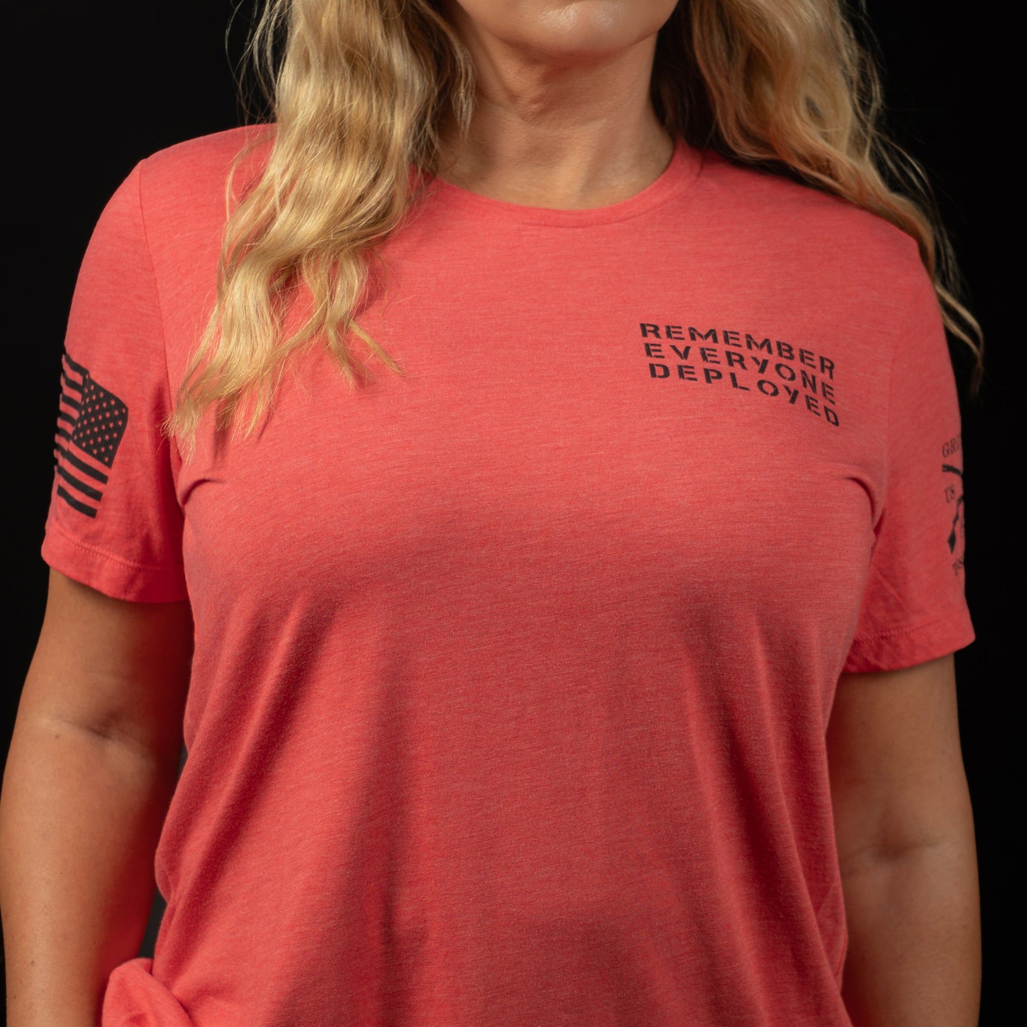 Women's R.E.D. All Forces Relaxed Fit Tee - Red sold by Grunt Style product image thumbnail 2