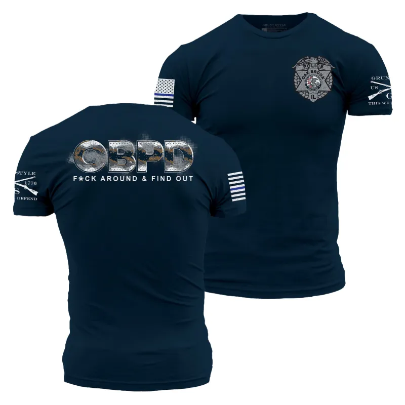 Oak Brook Police off-duty swag sold by Grunt Style