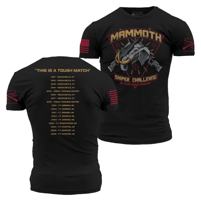 Mammoth Sniper Challenge 15 Year Anniversary sold by Grunt Style