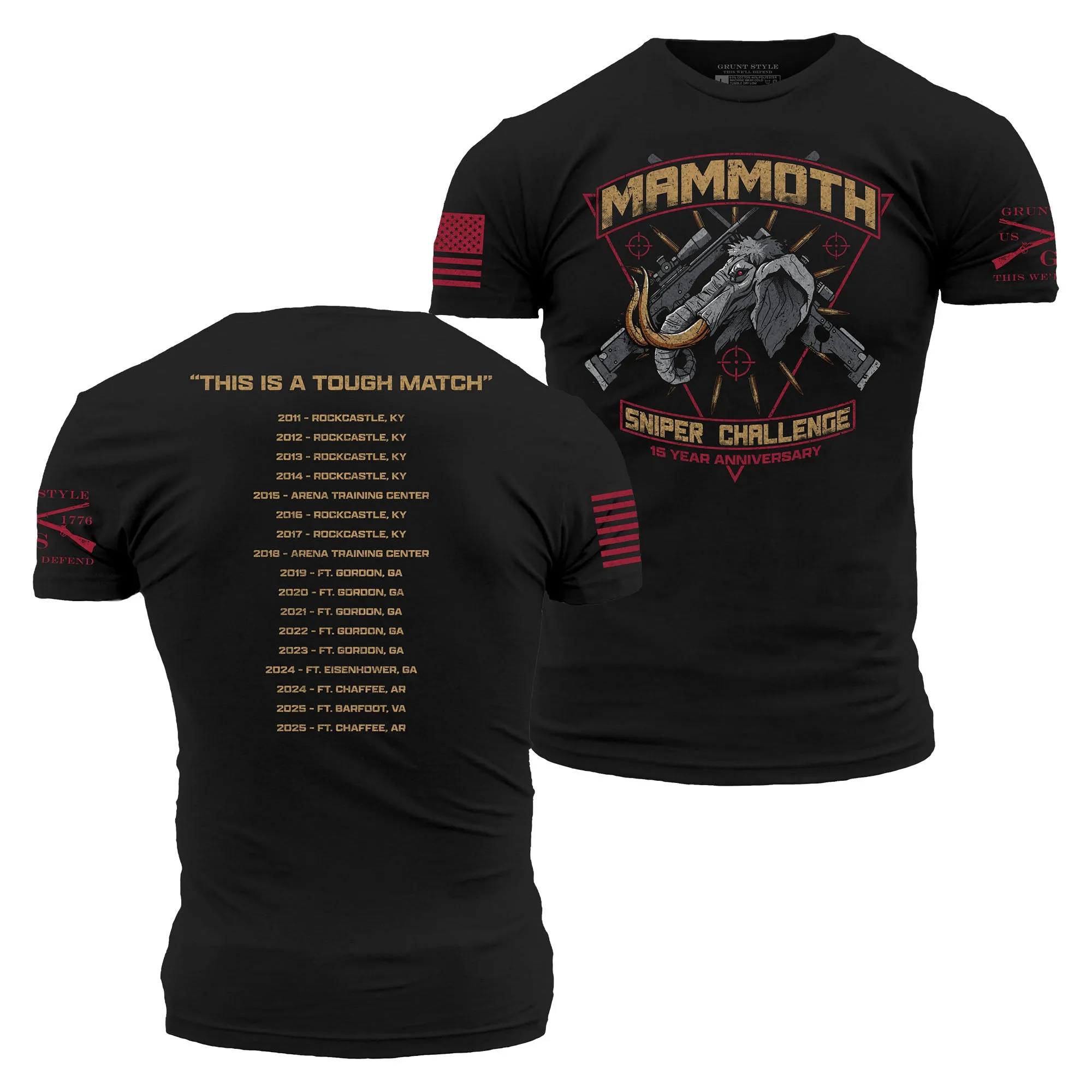 Mammoth Sniper Challenge 15 Year Anniversary sold by Grunt Style