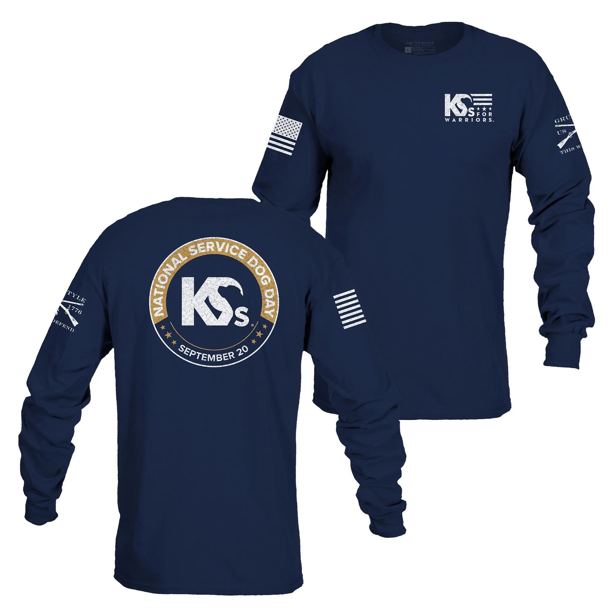 National Service Dog Day x K9s For Warriors sold by Grunt Style product image thumbnail 3