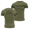 Vet Bod T-Shirt - Military Green sold by Grunt Style