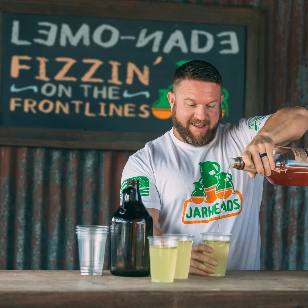 Jarheads T-Shirt - White sold by Grunt Style product image thumbnail 5