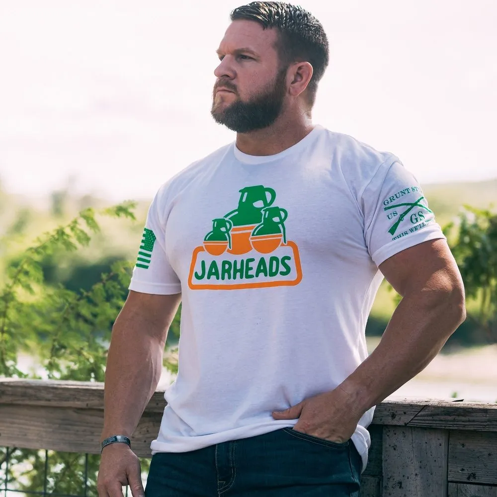 Jarheads T-Shirt - White sold by Grunt Style
