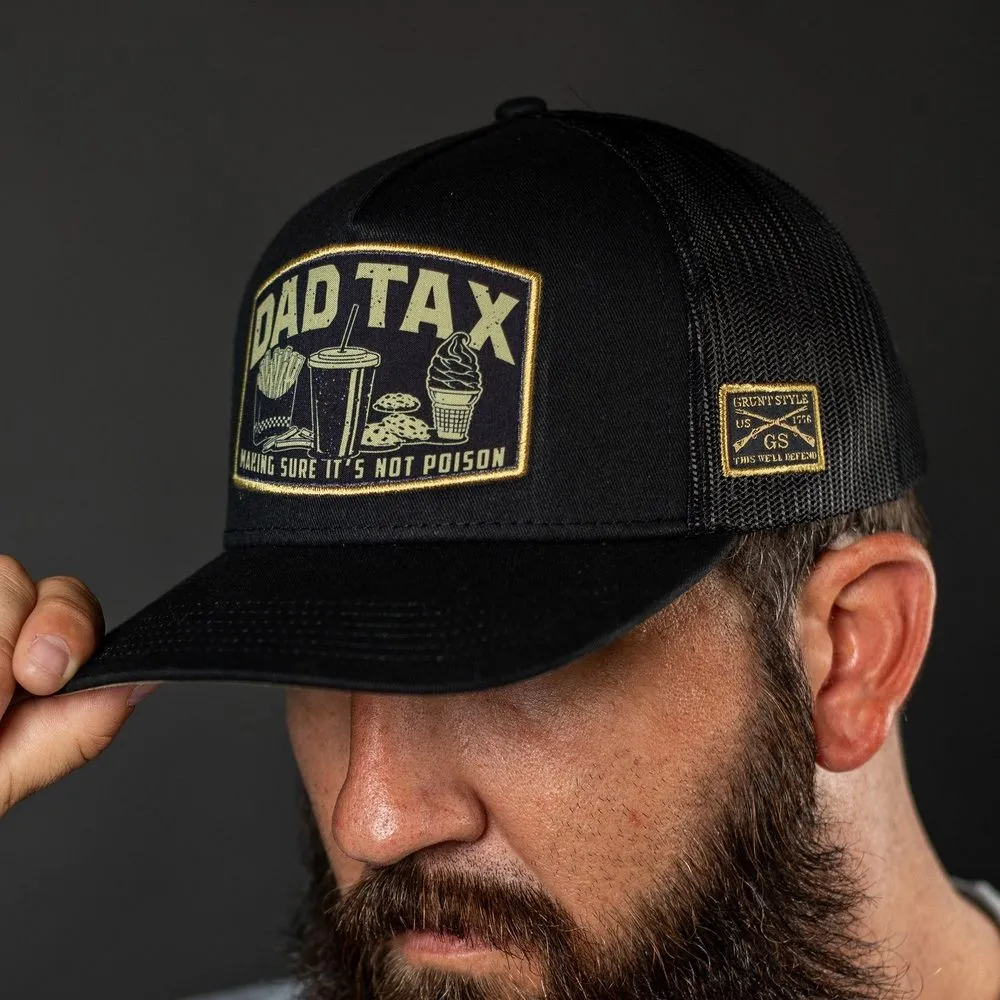 Dad Tax Flat Bill Hat sold by Grunt Style product image thumbnail 3